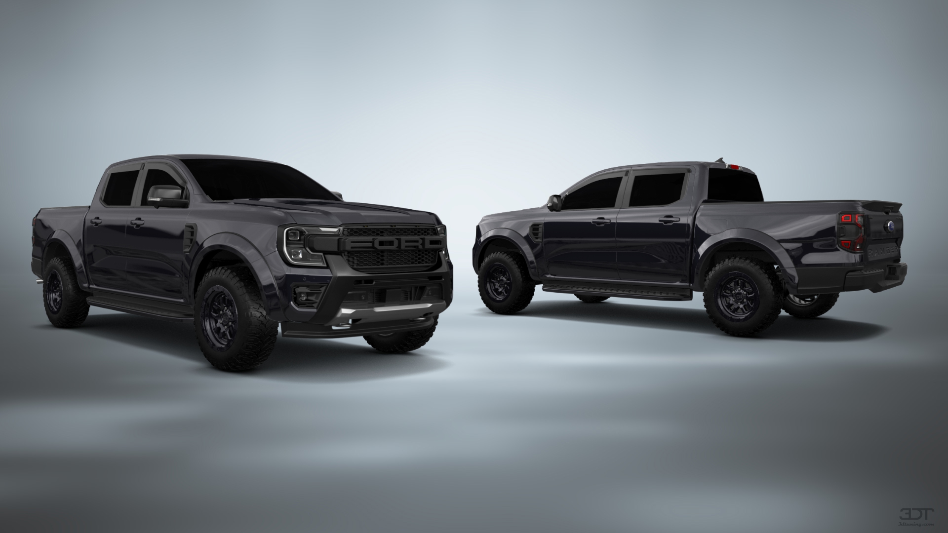 Ford Ranger 4 Door pickup truck 2022 tuning