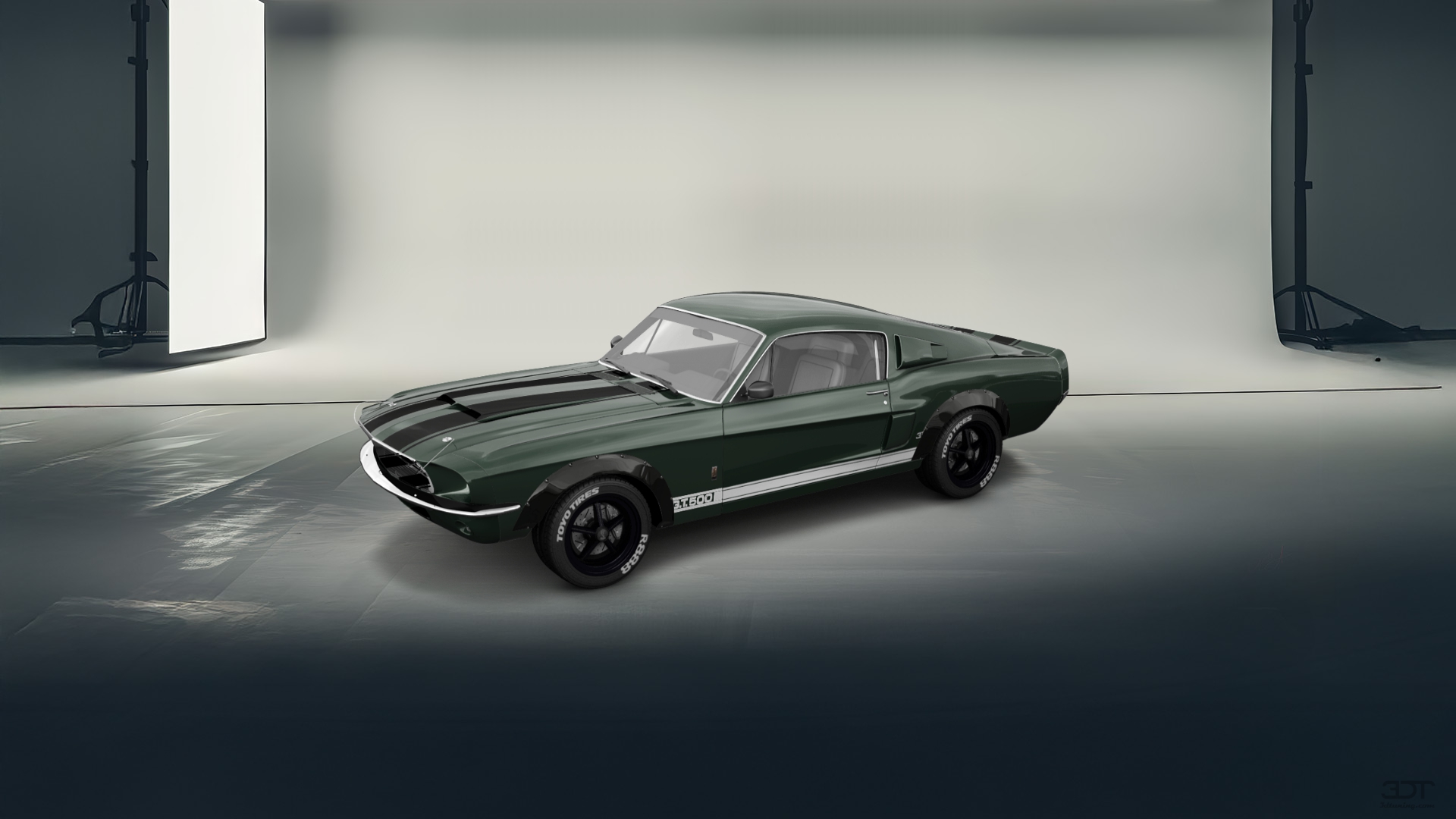 Mustang GT500 2 Door Coupe 1968 Images