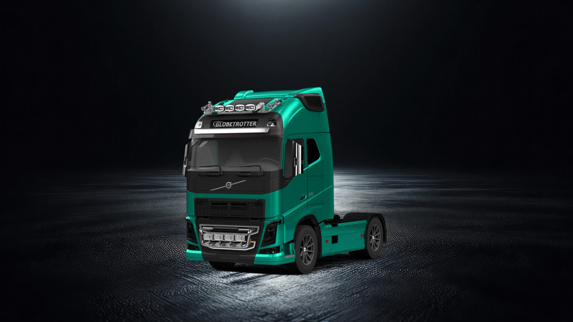 Volvo FH16 Globetrotter XL Cab Truck 2013 tuning