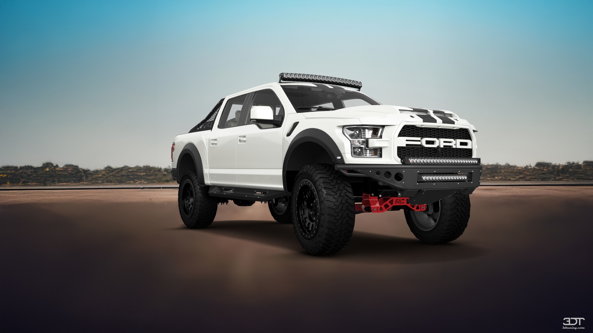 Ford F-150 Raptor 4 Door pickup truck 2017 tuning