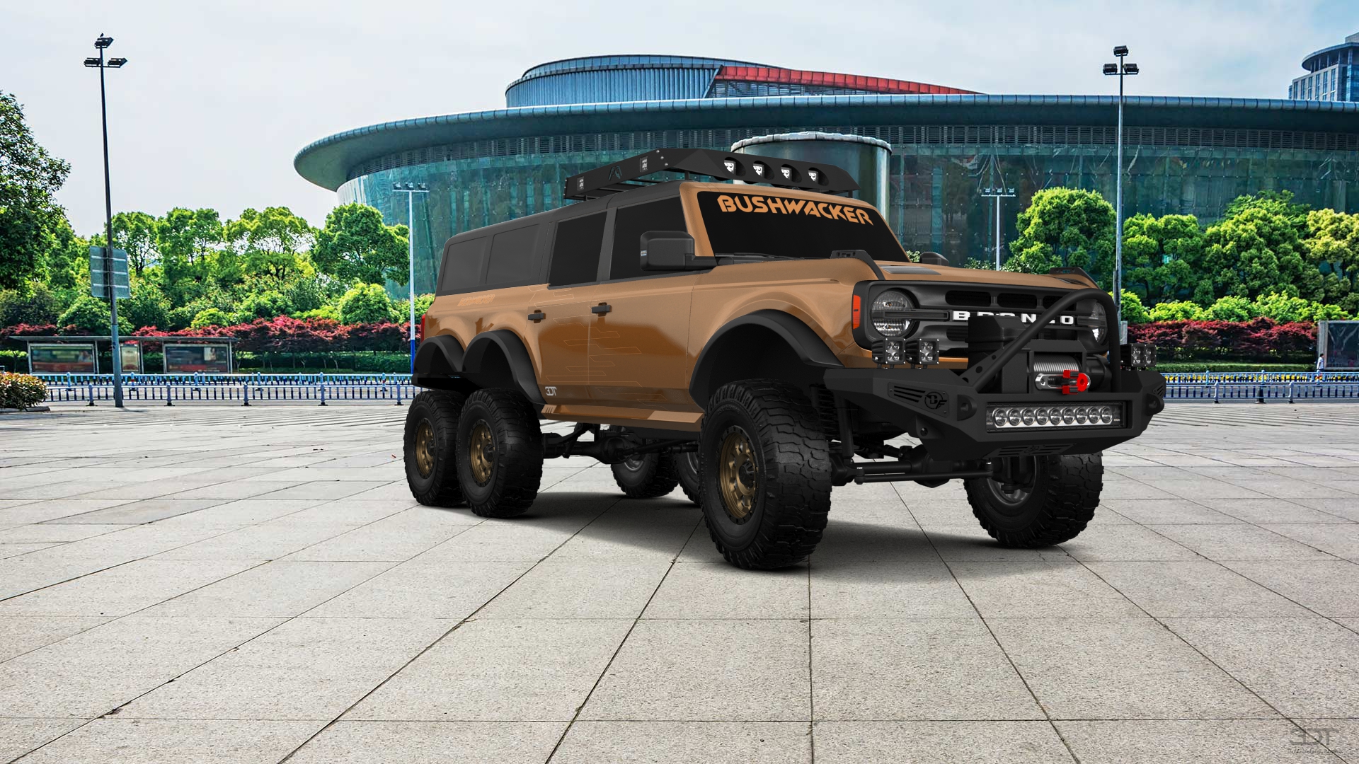 Ford Bronco 6X6 4 Door pickup truck 2021 tuning