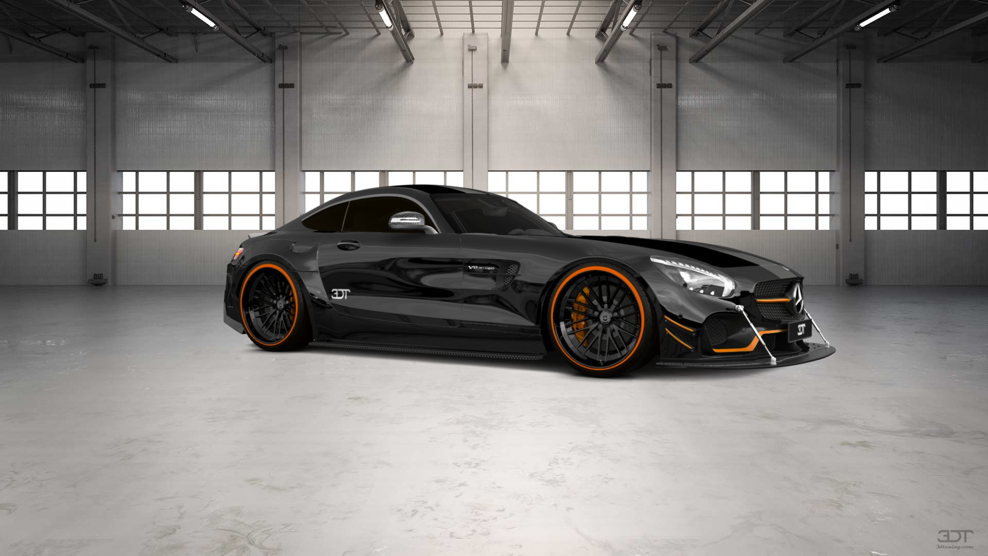 Mercedes AMG GT 2 door fastback coupe 2015
