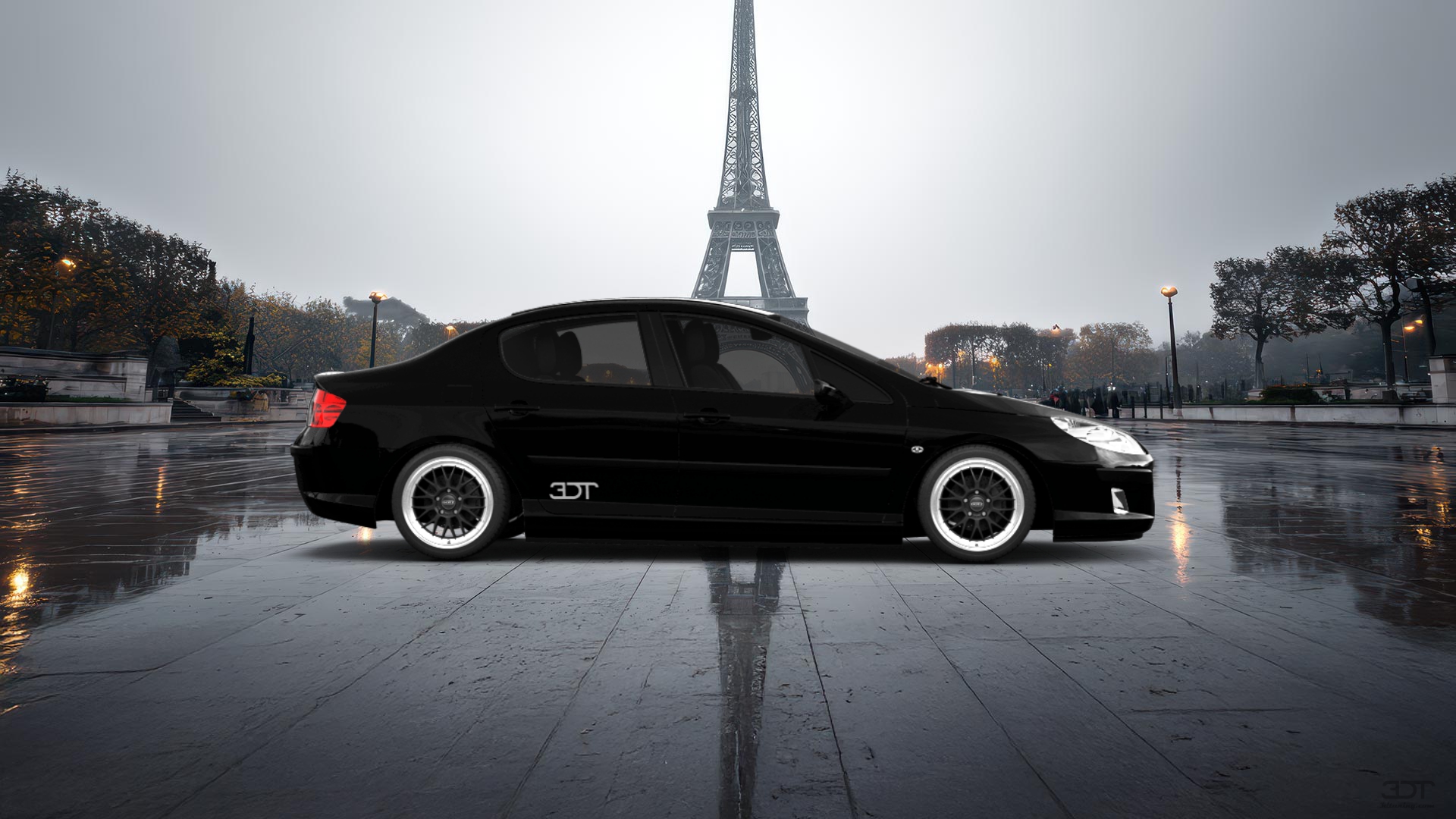 Peugeot 407 4 Door Saloon 2004 Images