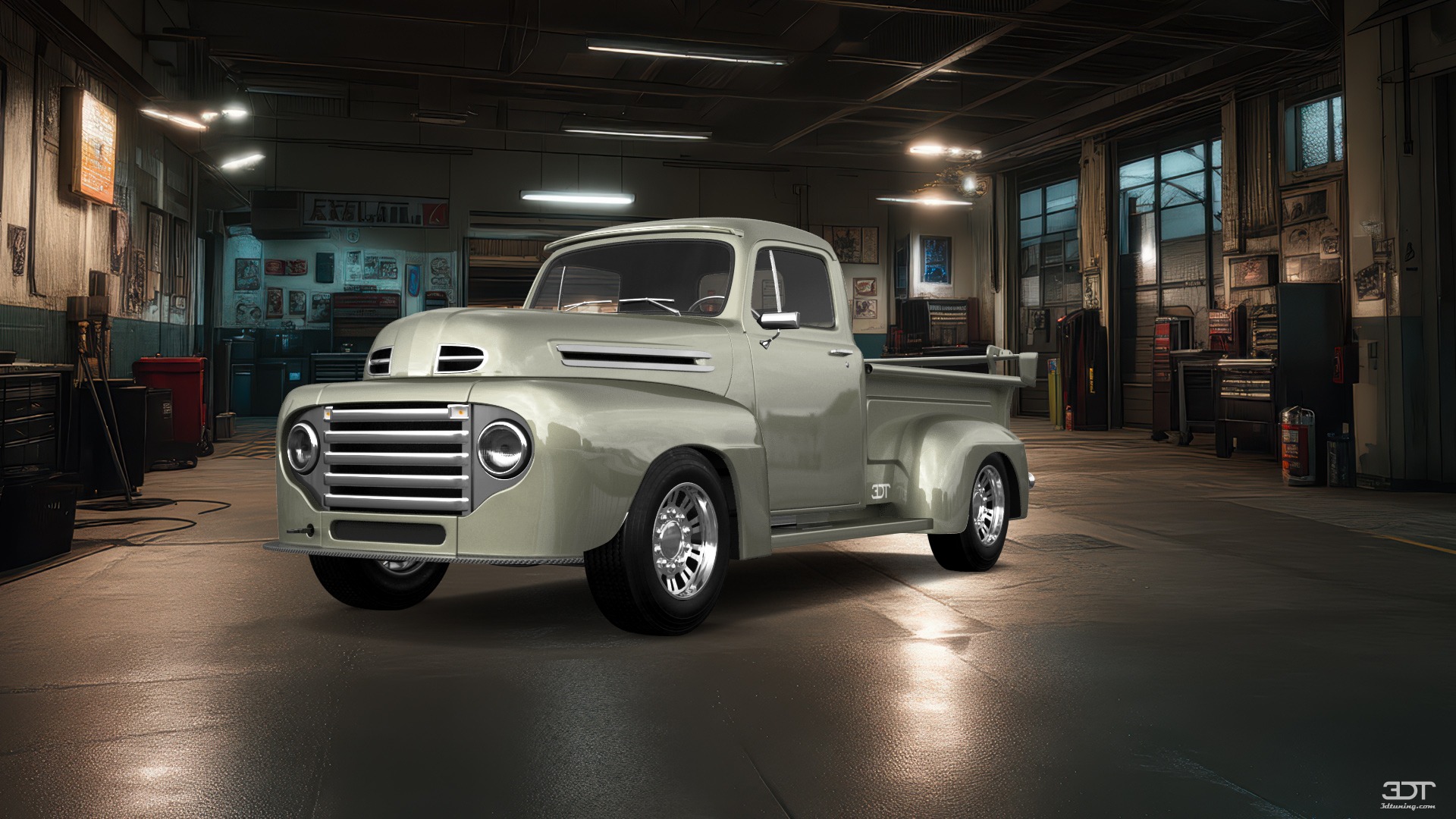Ford F1 2 Door pickup truck 1949 tuning