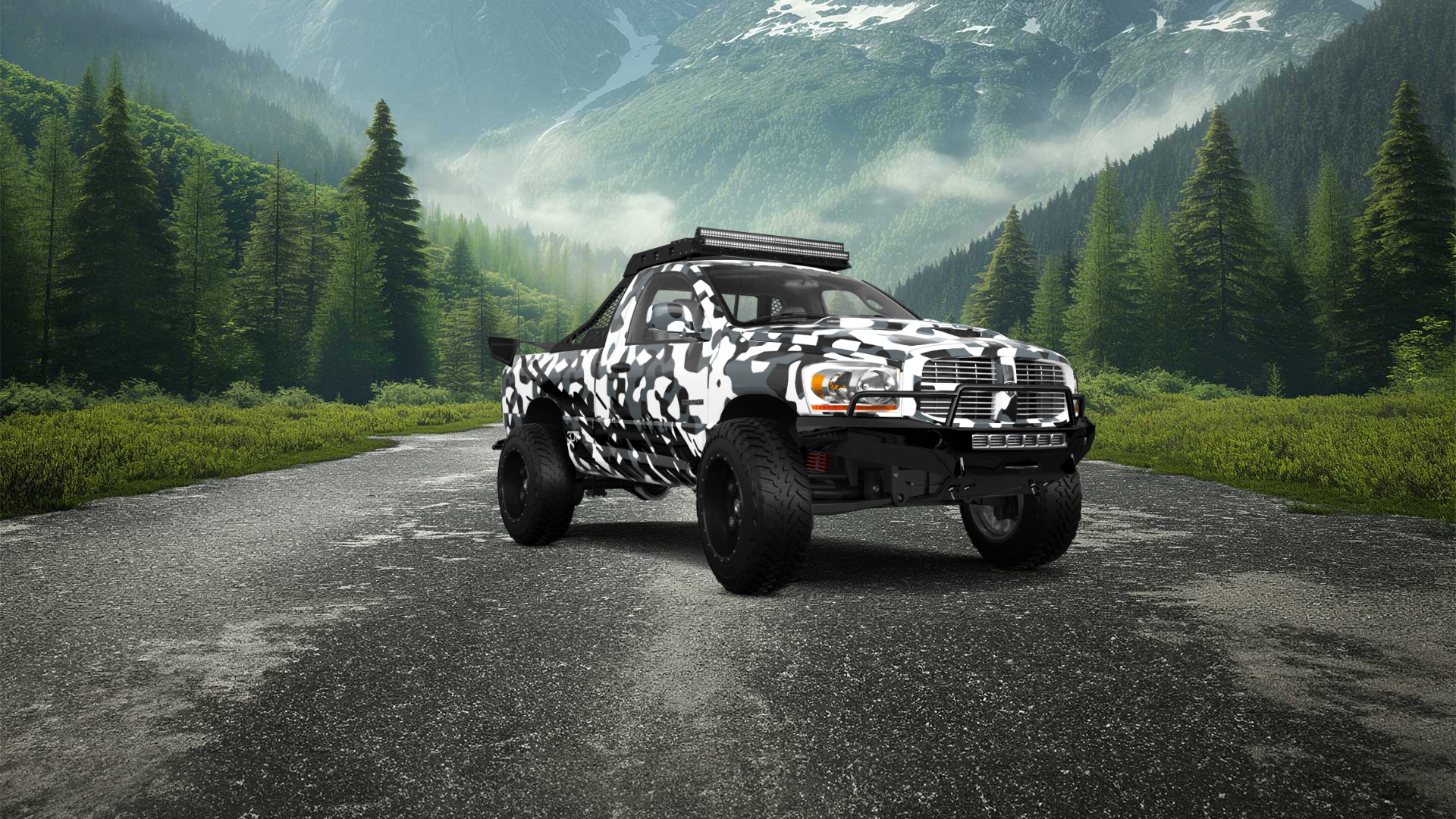 Dodge Ram SRT-10 2 Door pickup truck 2006 tuning