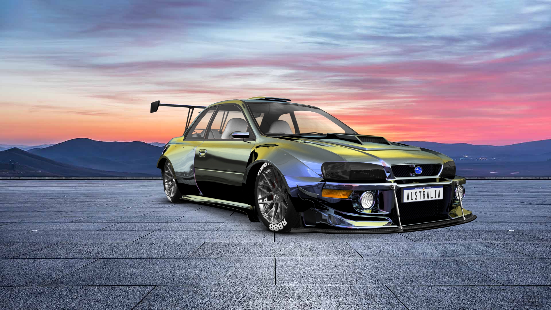 Subaru Impreza WRX STI 22B 2 Door Coupe 2000