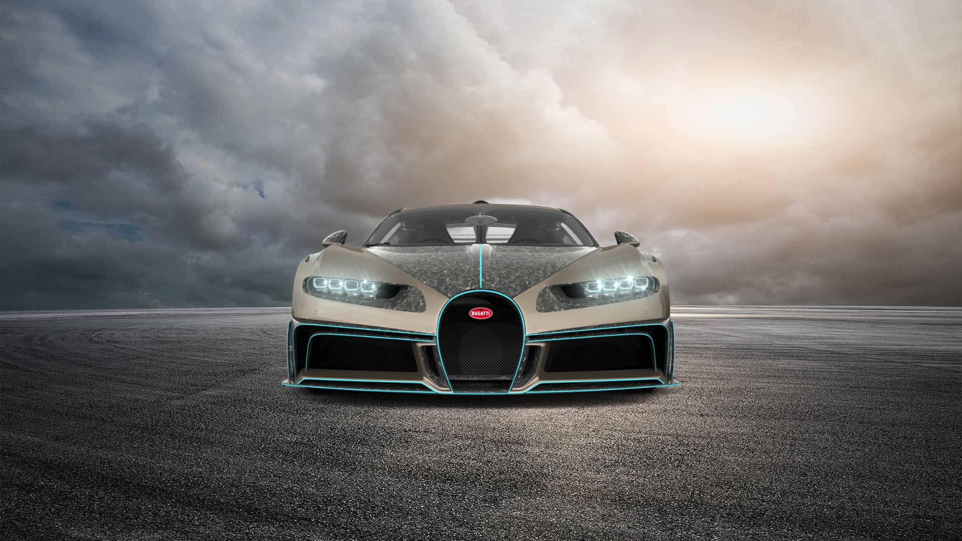 Bugatti Chiron 2 Door Coupe 2016