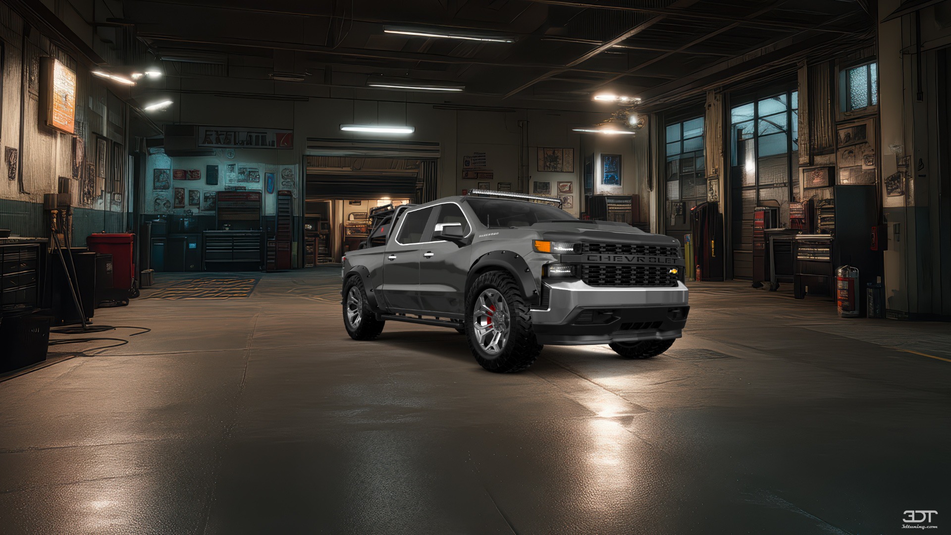 Chevrolet Silverado 1500 4 Door pickup truck 2019 tuning