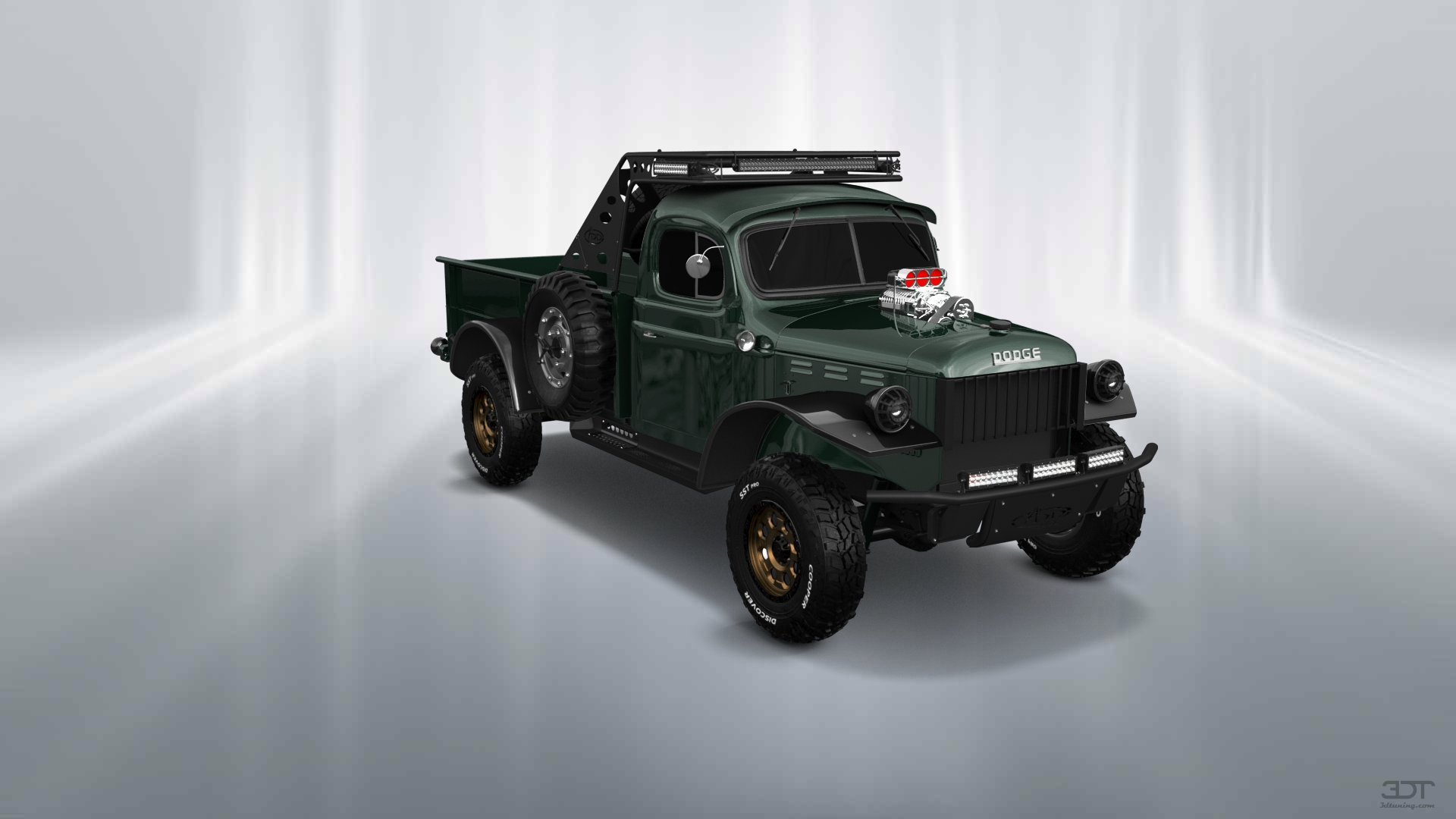 Dodge Power Wagon 2 Door pickup truck 1947 tuning