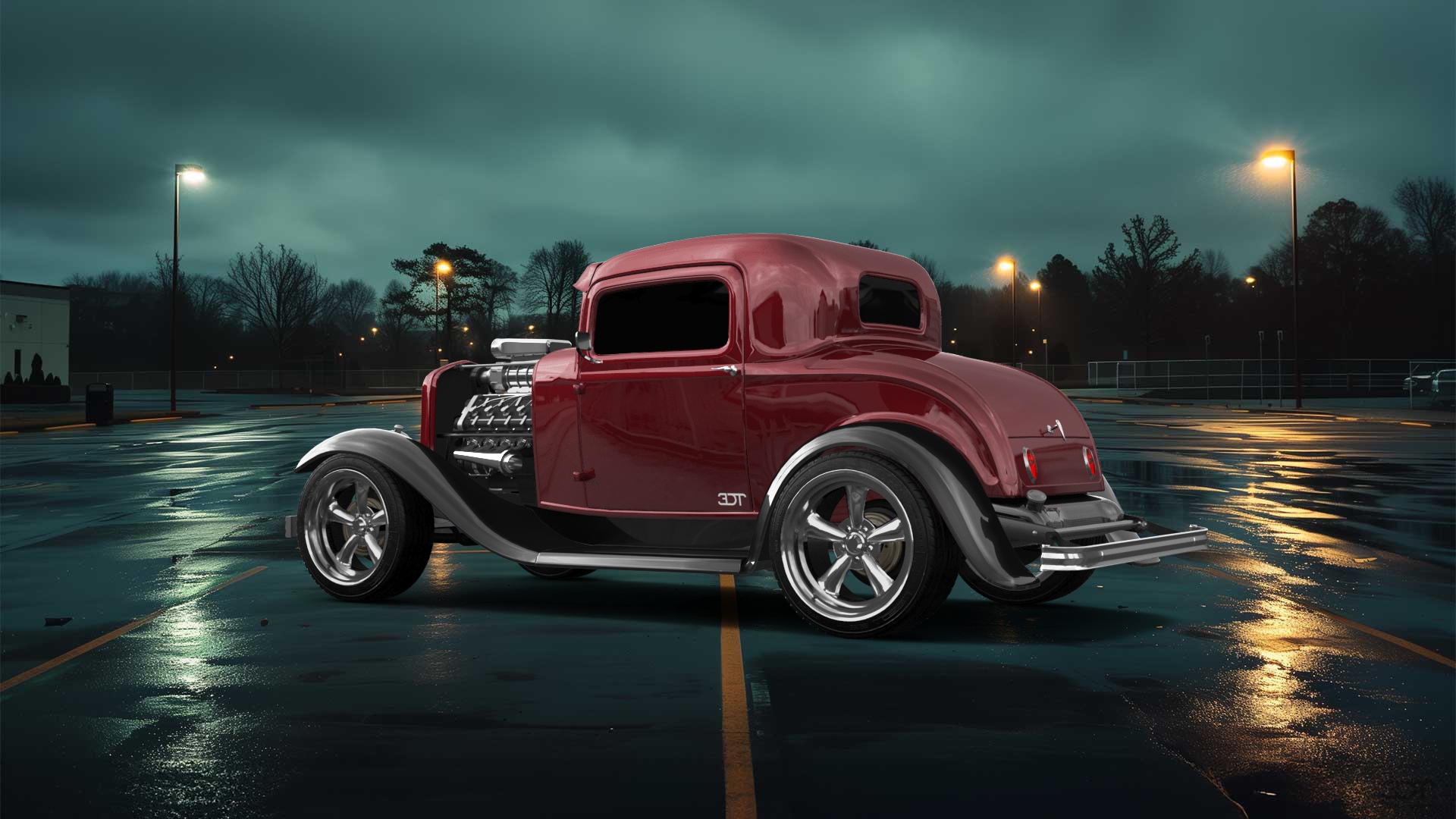 Ford Model B Deluxe 2 Door Coupe 1932 tuning