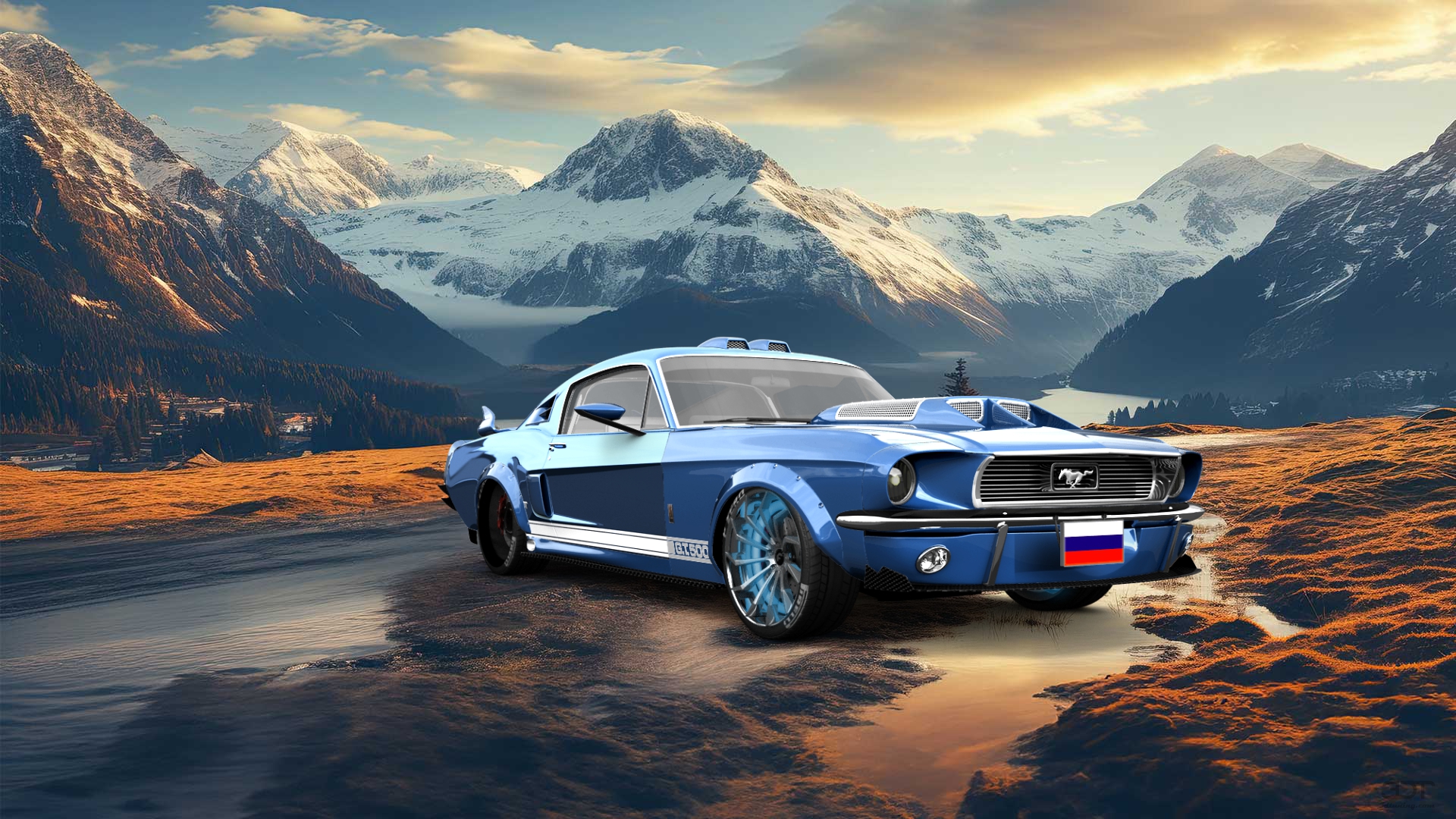 Mustang GT500 2 Door Coupe 1968