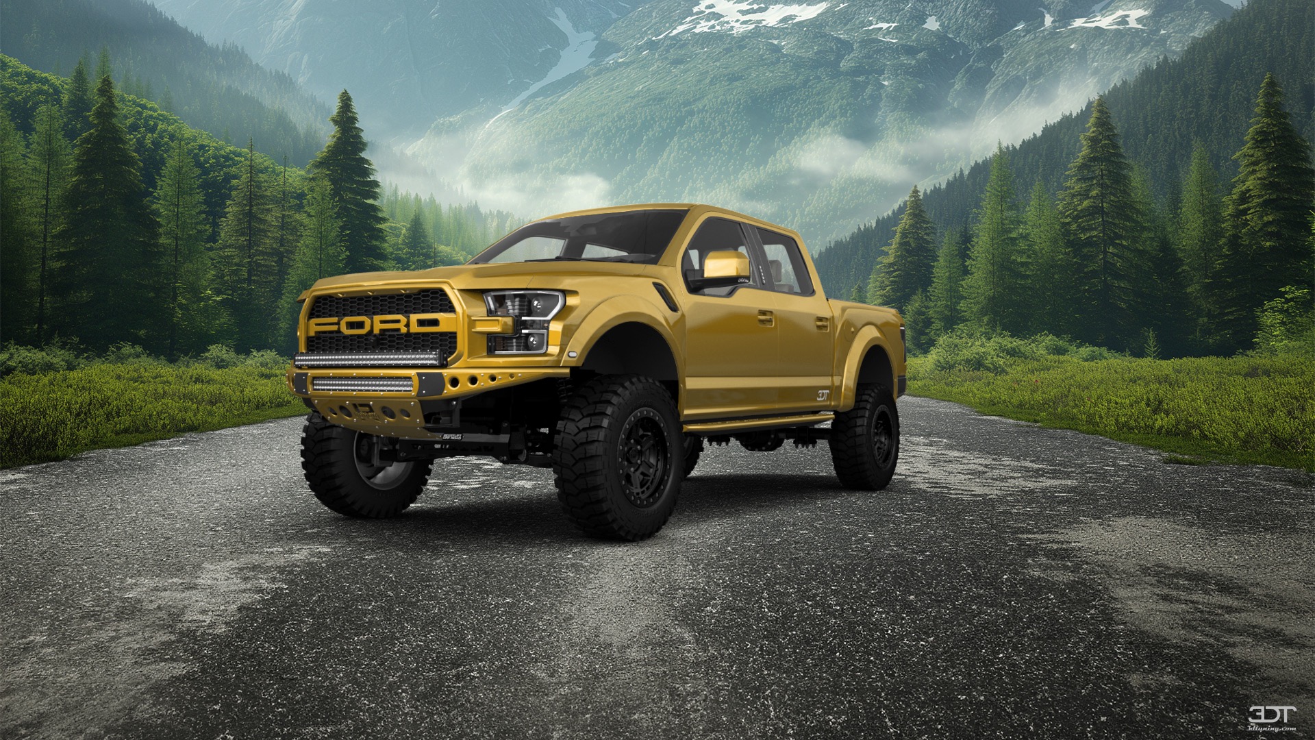 Ford F-150 Raptor 4 Door pickup truck 2017