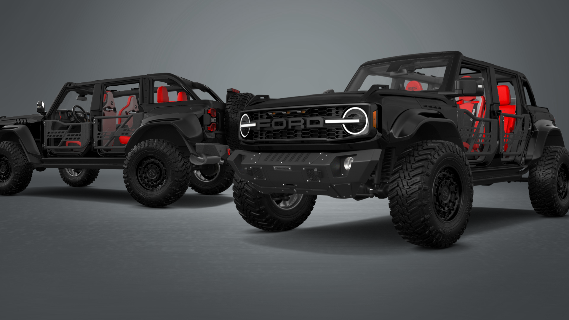 Ford Bronco Raptor 4 Door pickup truck 2022