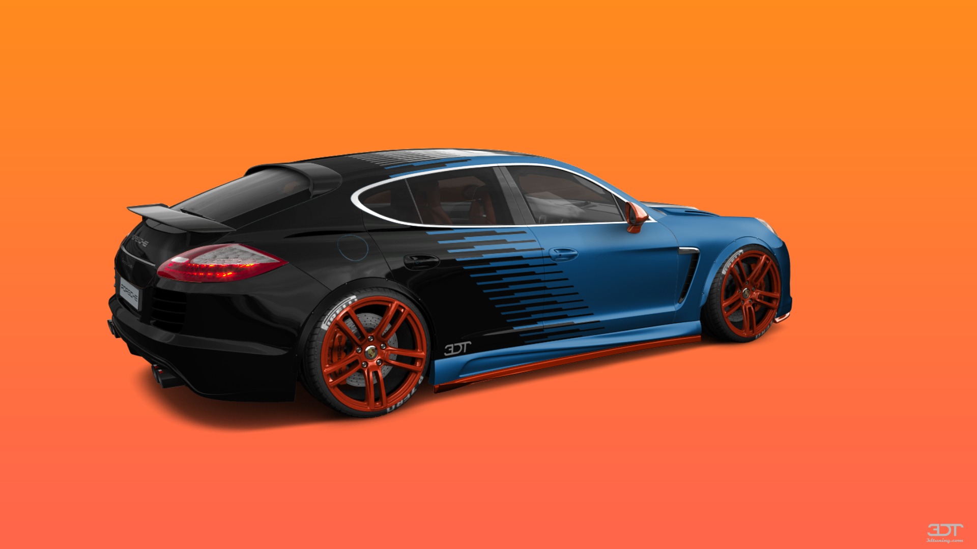 Porsche Panamera 4 door fastback saloon 2011