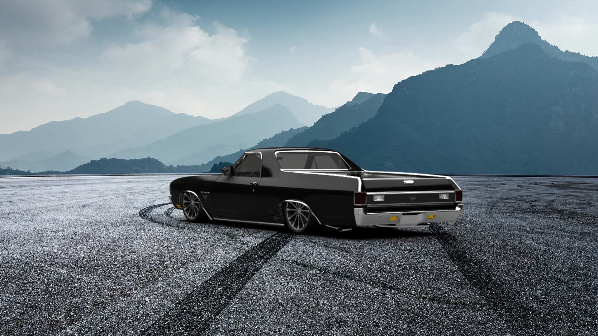 Chevrolet El Camino SS-454 Coupe 1970 tuning