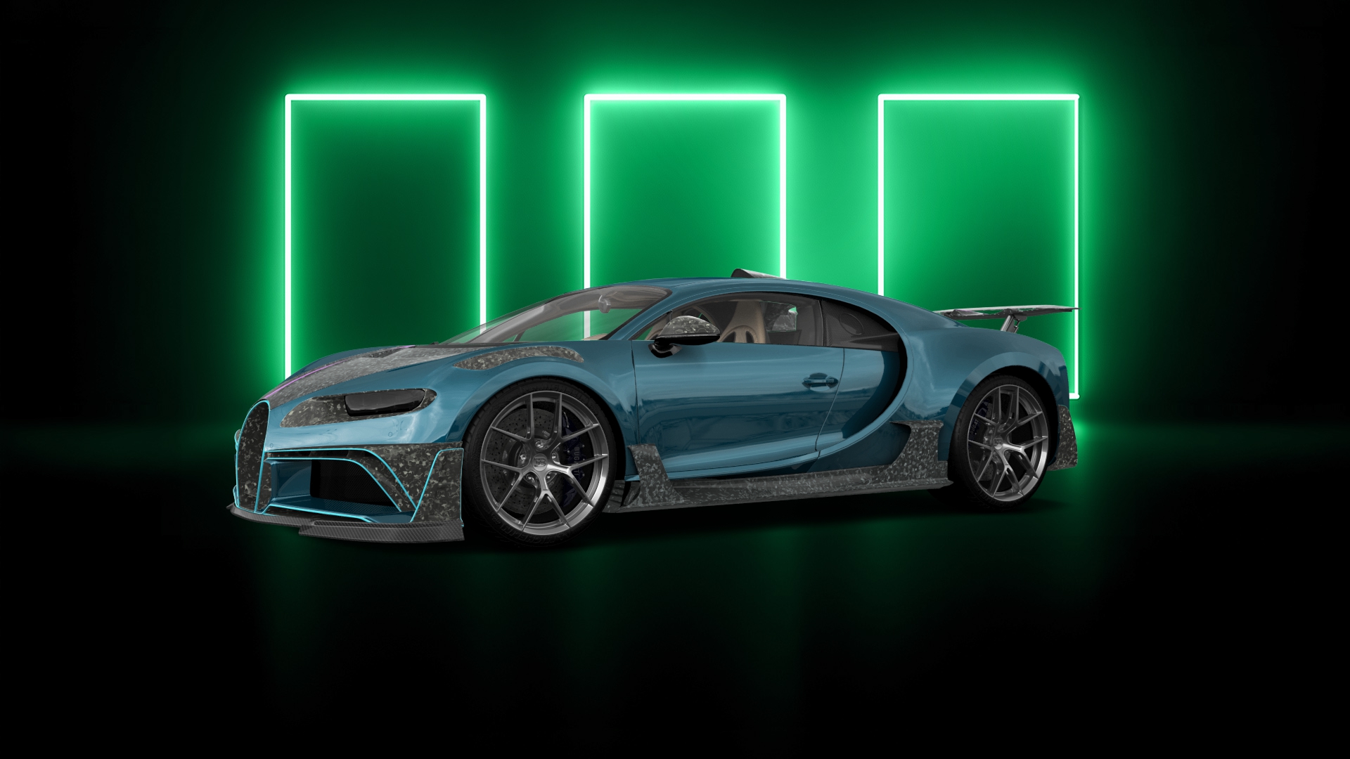 Bugatti Chiron 2 Door Coupe 2016 tuning