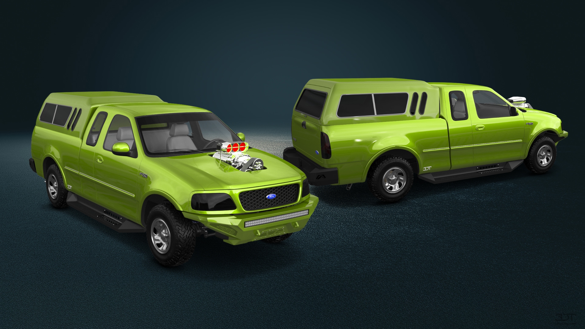 Ford F-150 SuperCab 2 Door pickup truck 1997 tuning