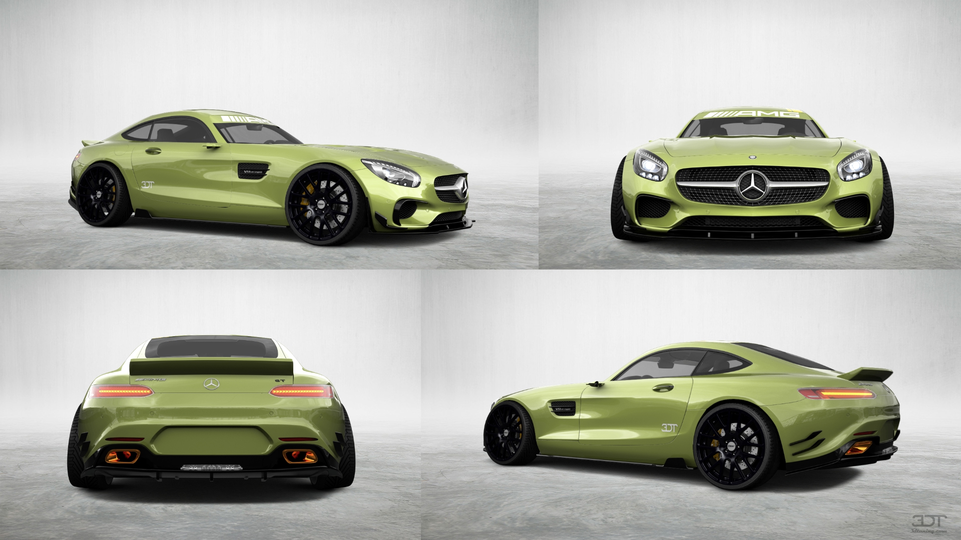 Mercedes AMG GT 2 door fastback coupe 2016