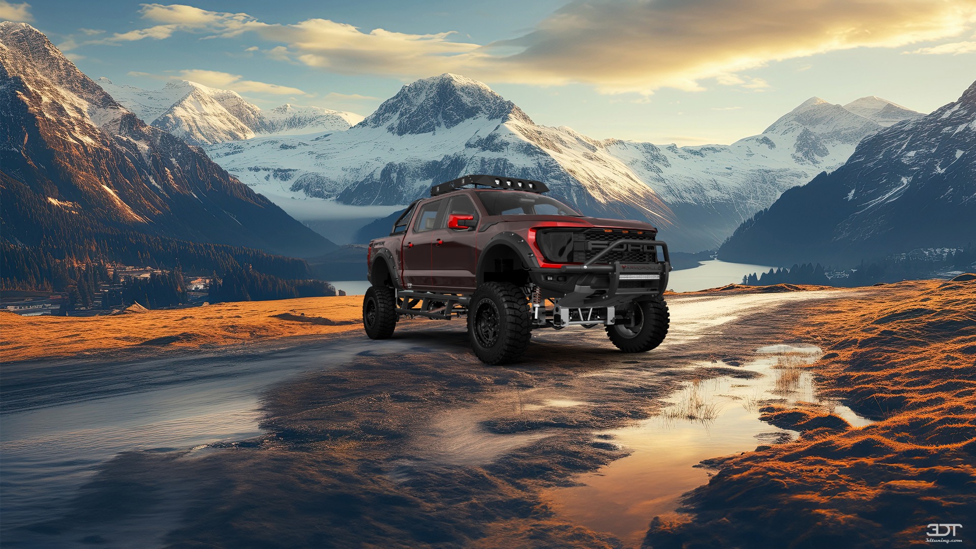 Ford F-150 Raptor 4 Door pickup truck 2021