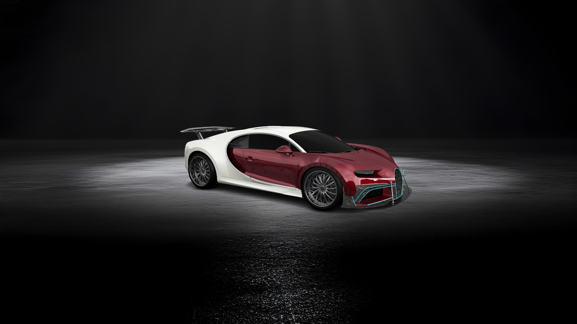 Bugatti Chiron 2 Door Coupe 2016 tuning