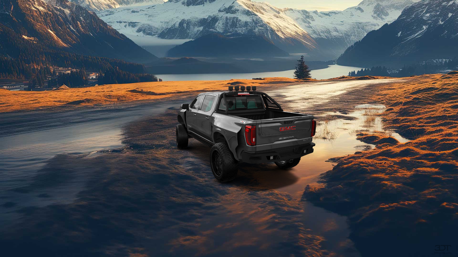 GMC Sierra 4 Door pickup truck 2020 tuning