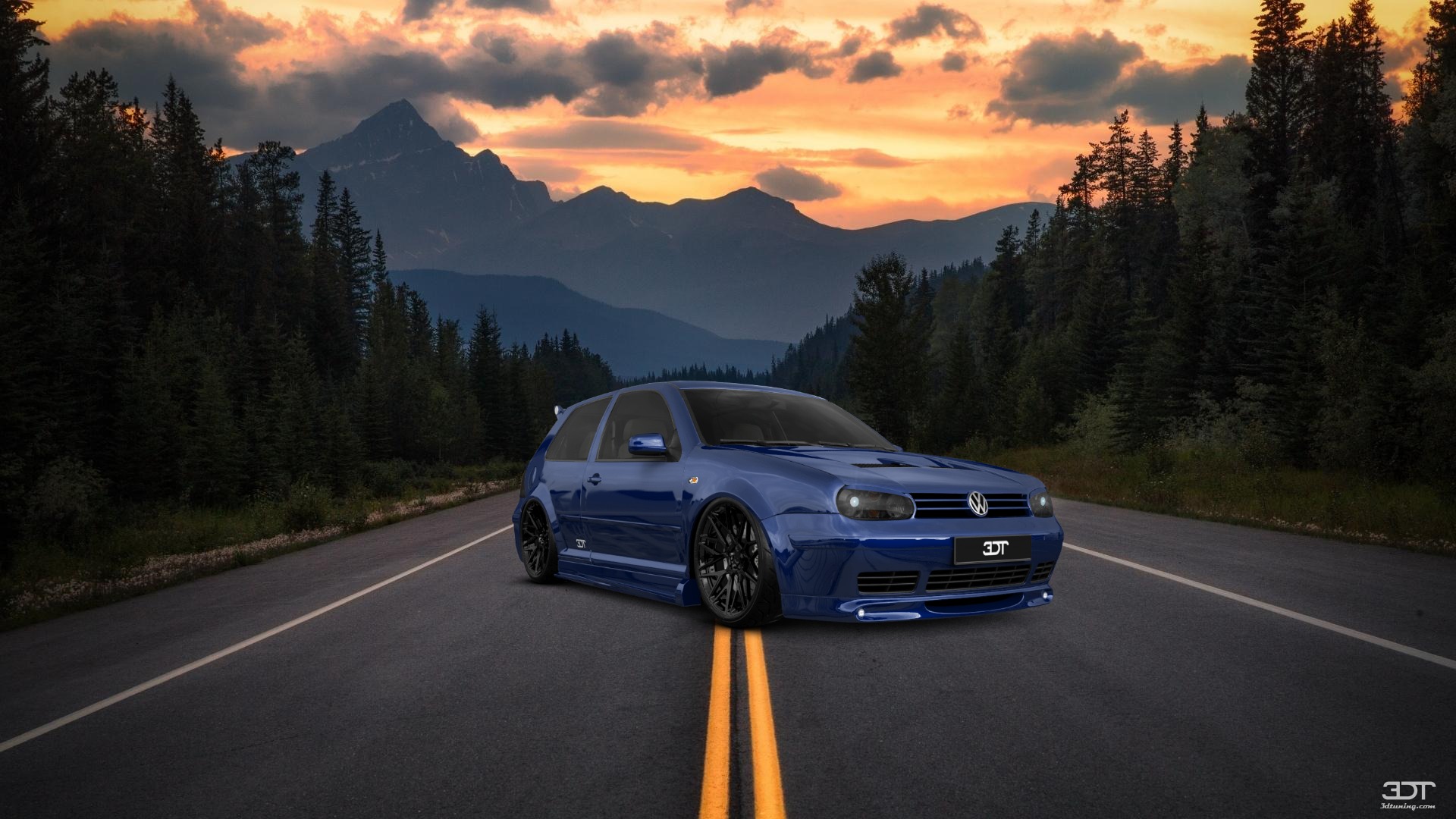 Volkswagen Golf 4 (mk4) 3 Door Hatchback 1997 tuning