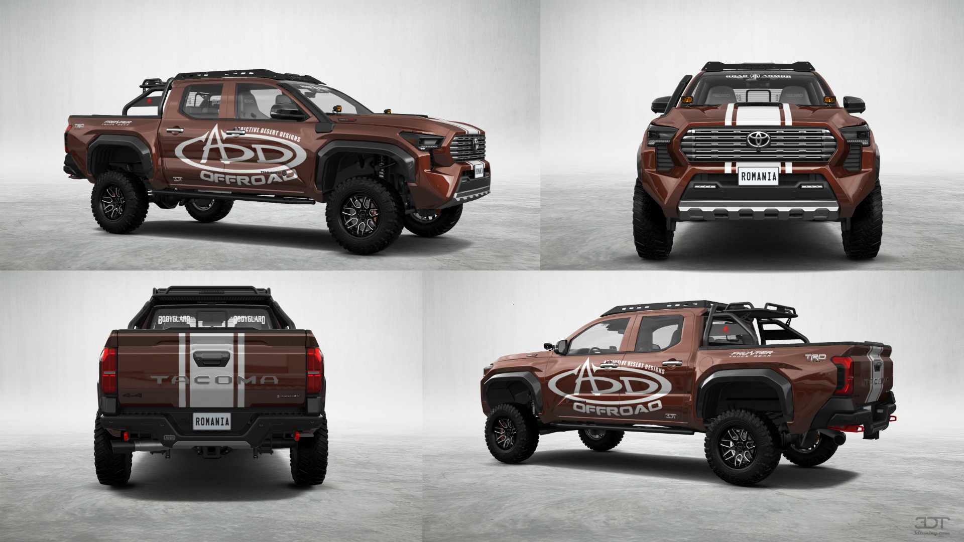 Toyota Tacoma Crew Cab 4 Door pickup truck 2024 tuning