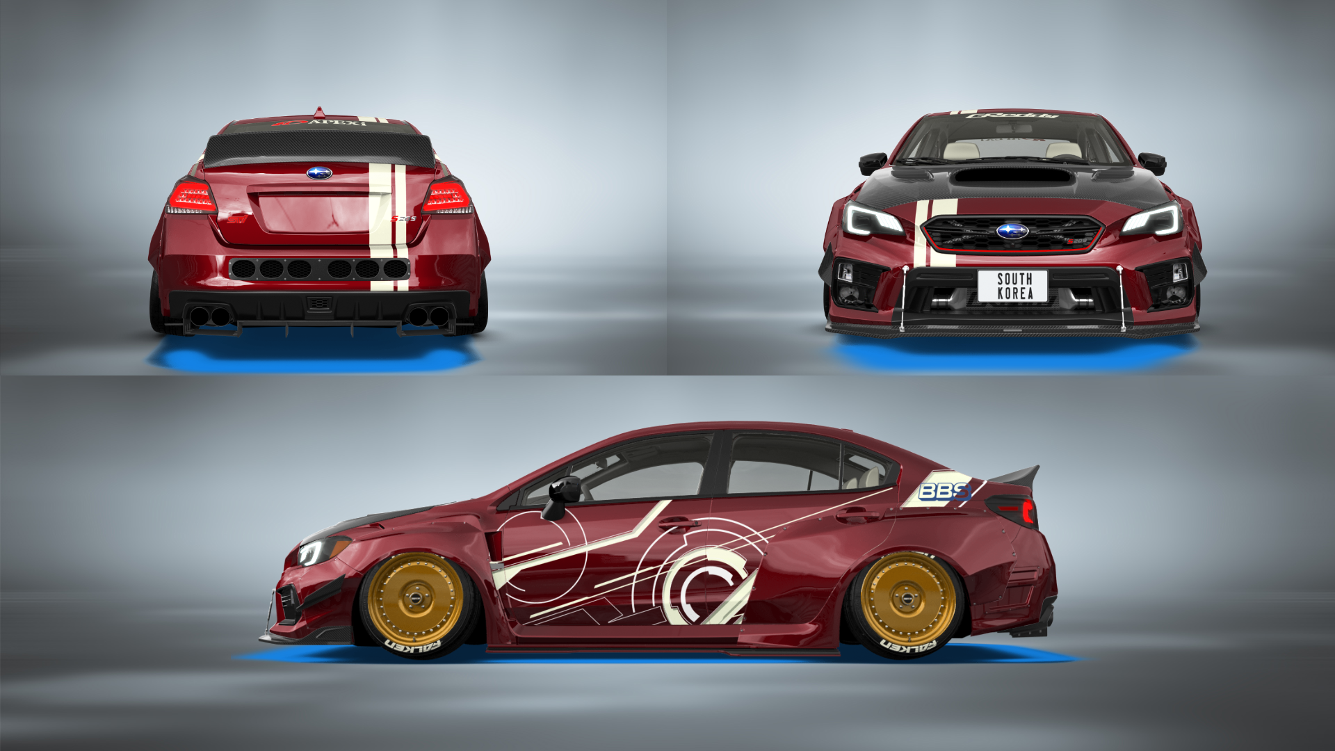 Subaru WRX 4 Door Saloon 2018 tuning