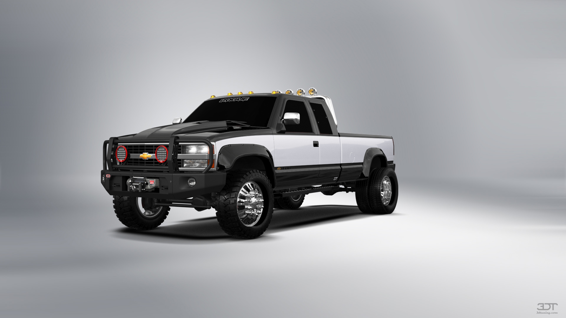 Chevrolet K3500 Extended Cab Pickup Truck 1988