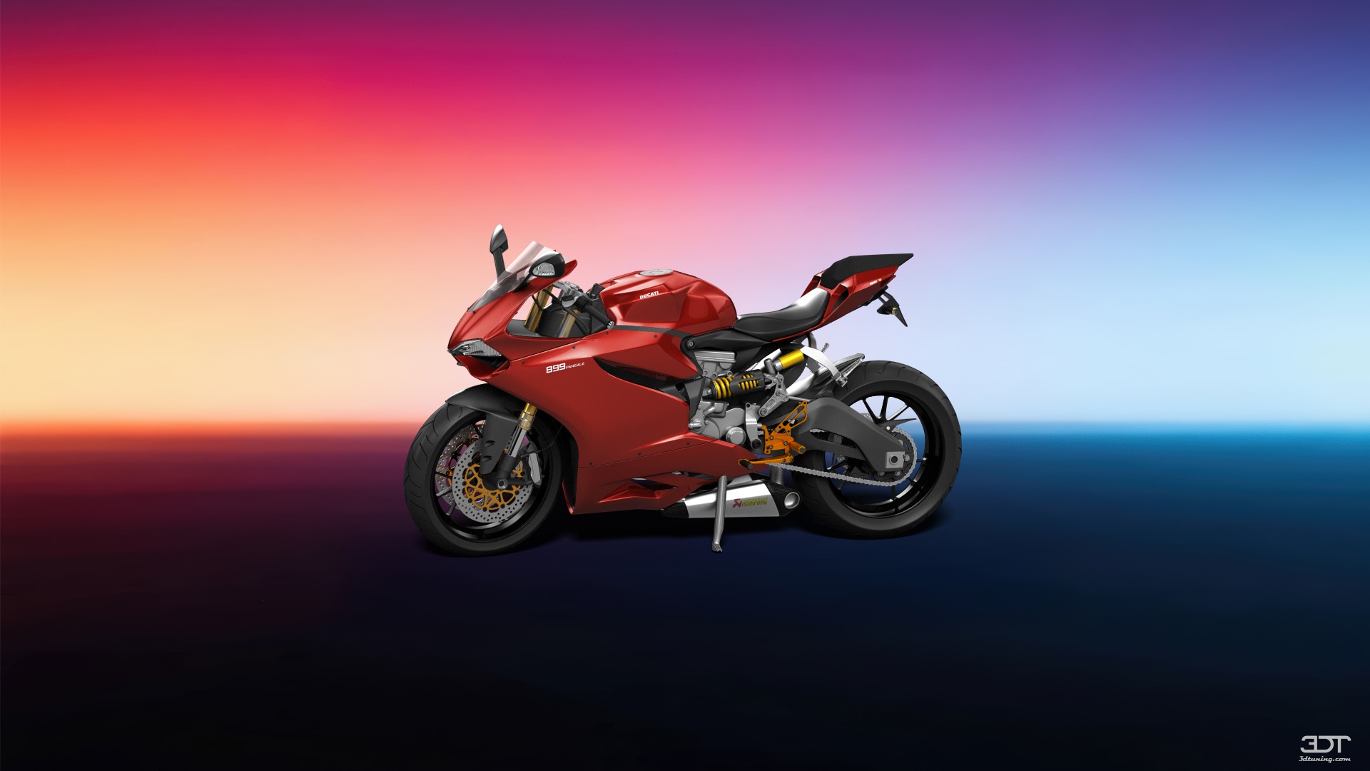 Ducati 899 Panigale Sport Bike 2015 tuning