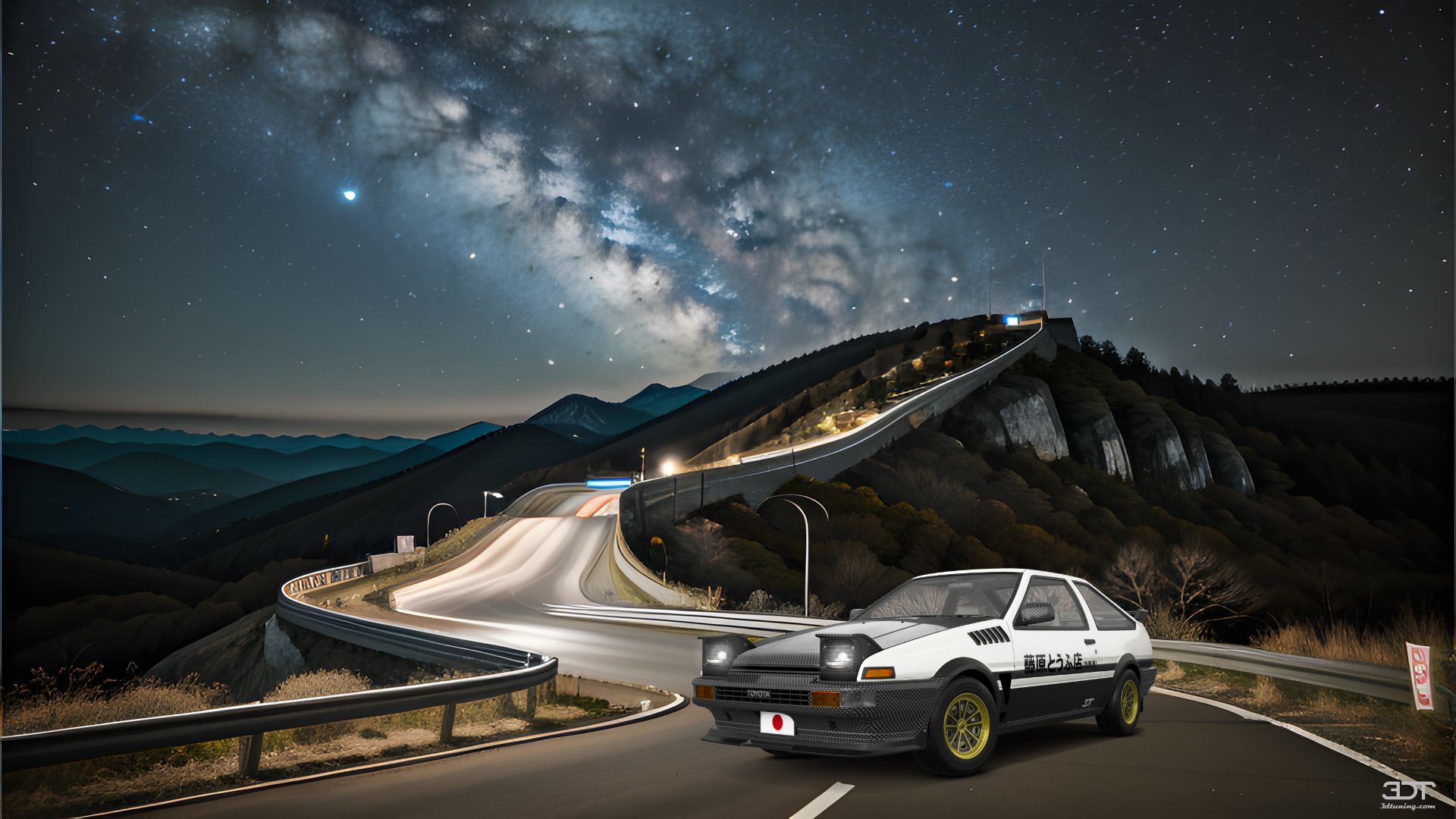 Toyota AE86 3 Door Hatchback 1985 Images