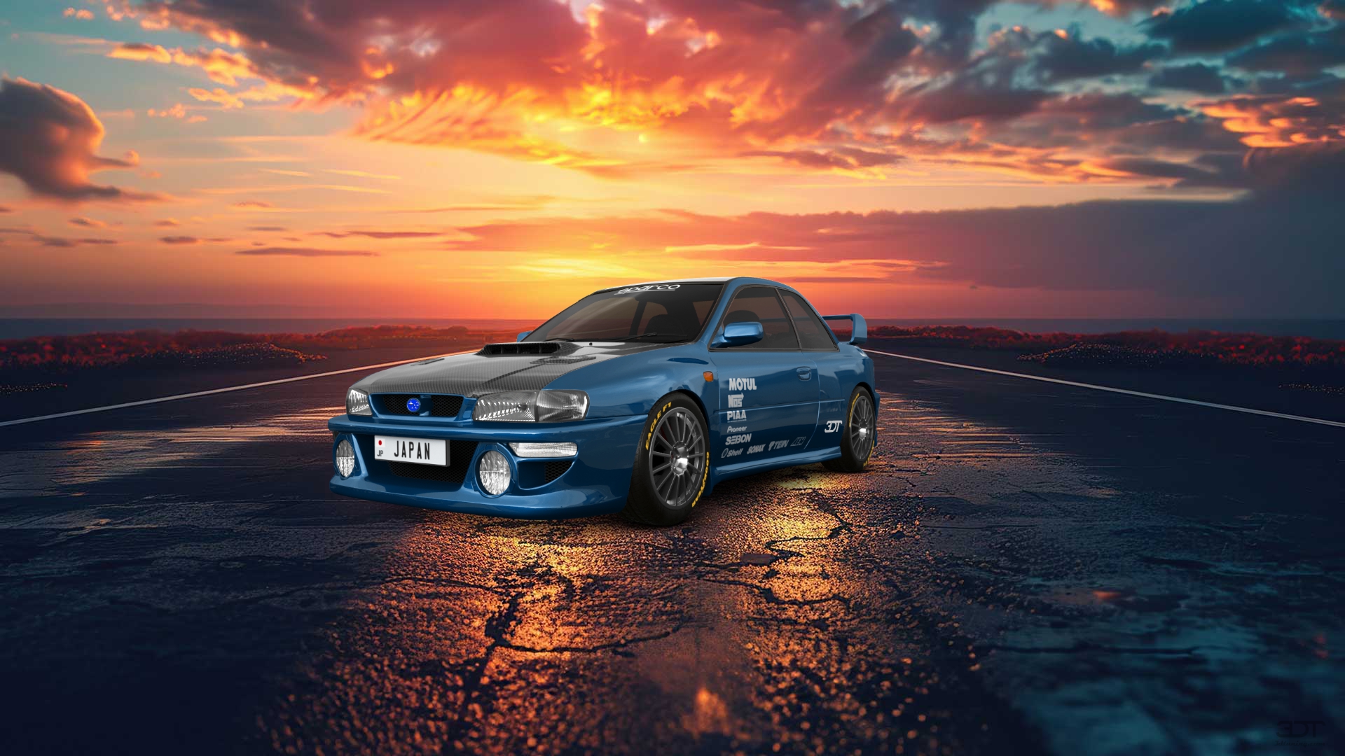 Subaru Impreza WRX STI 22B 2 Door Coupe 2000