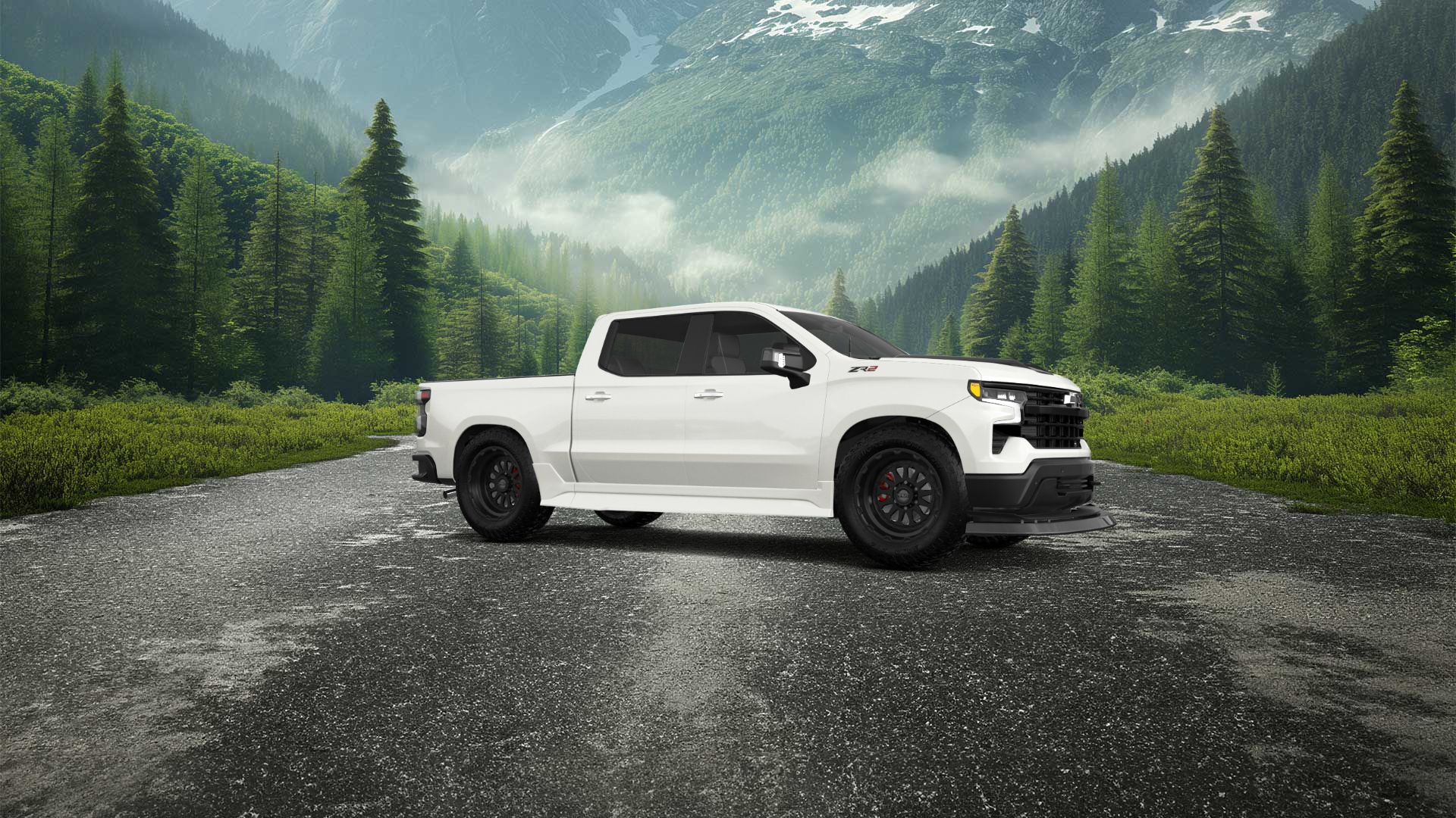 Chevrolet Silverado 1500 Crew Cab 5.8 ft box 4 Door pickup truck 2023