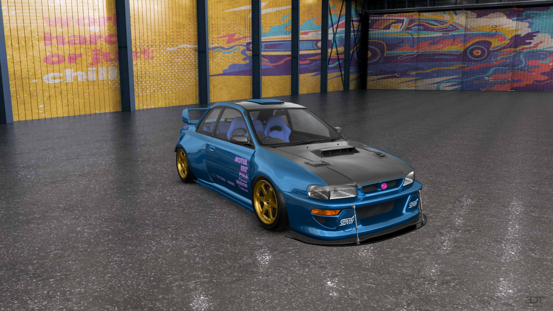 Subaru Impreza WRX STI 22B 2 Door Coupe 2000