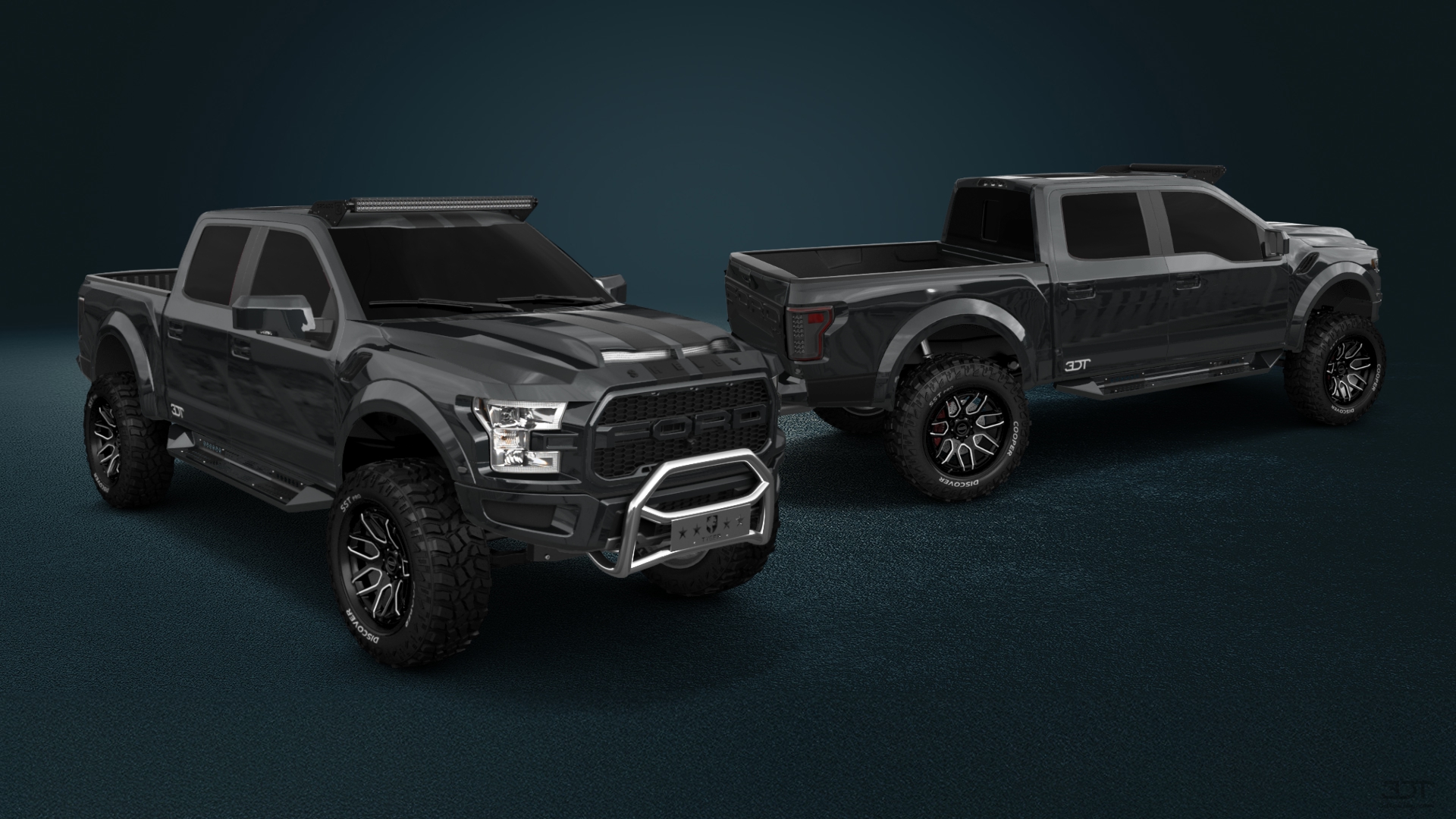 Ford F-150 Raptor 4 Door pickup truck 2017 tuning