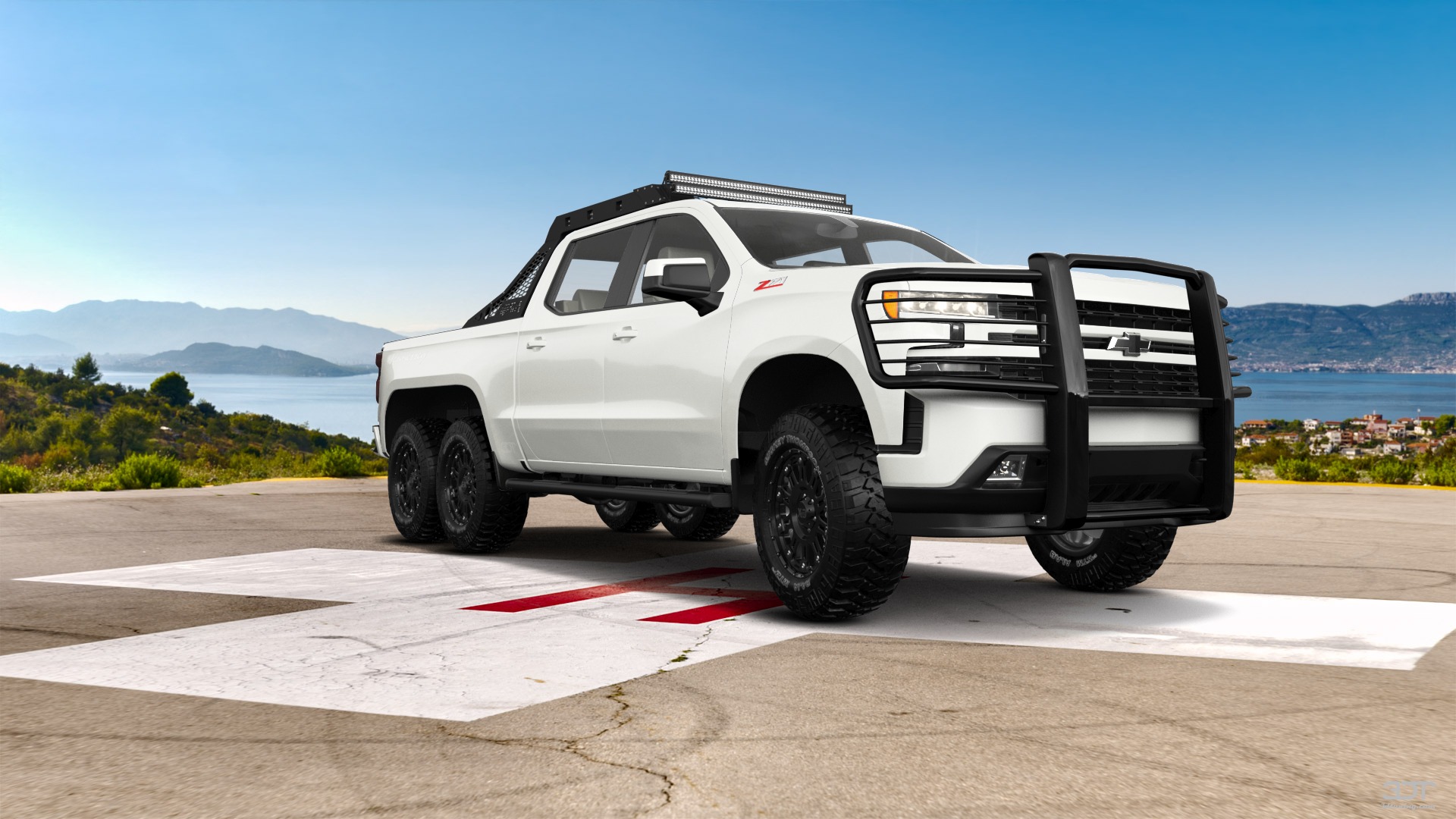 Chevrolet Silverado Hennessey Goliath 6X6 Truck 2020 Images