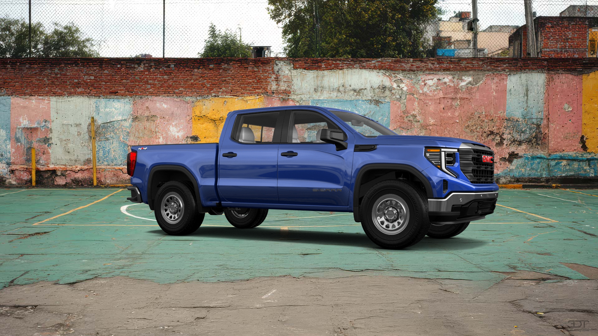 GMC Sierra 1500 Crew Cab 5.8 ft box 4 Door pickup truck 2023 tuning