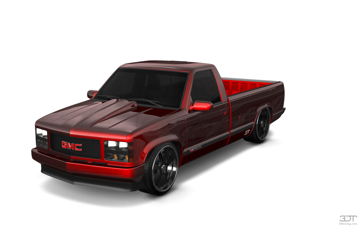 Tuning GMC Sierra 1500 2 Door pickup truck 1988