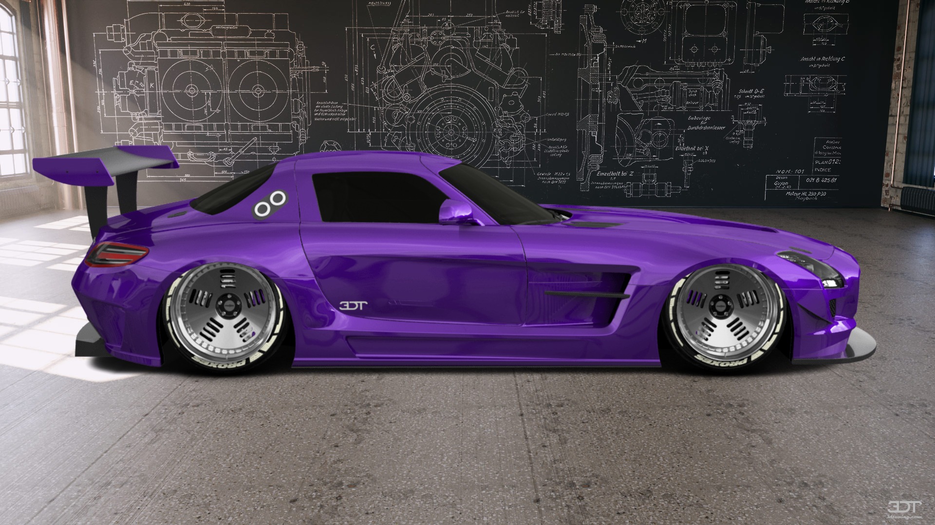 Mercedes SLS 2 Door Coupe 2011 tuning