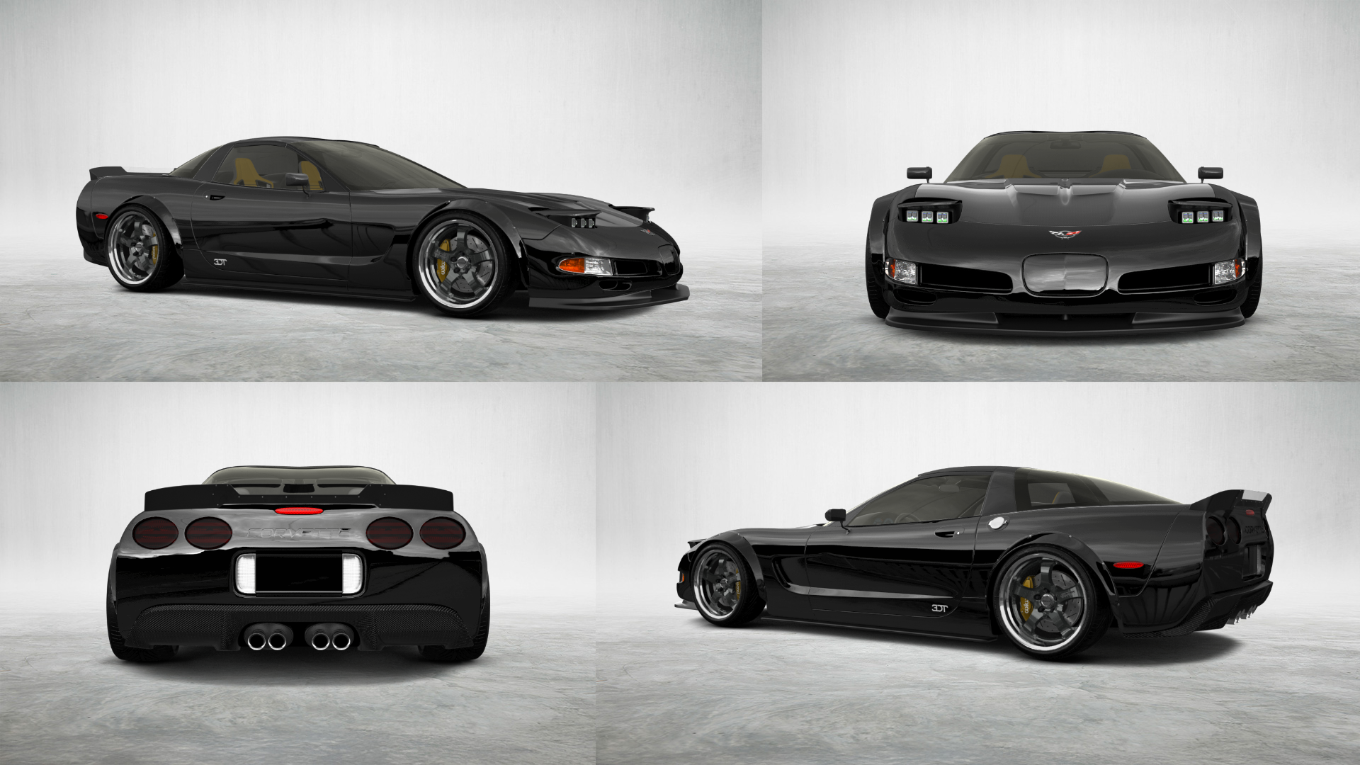 Chevrolet Corvette C5 Fastback 2 Door Coupe 1997 tuning