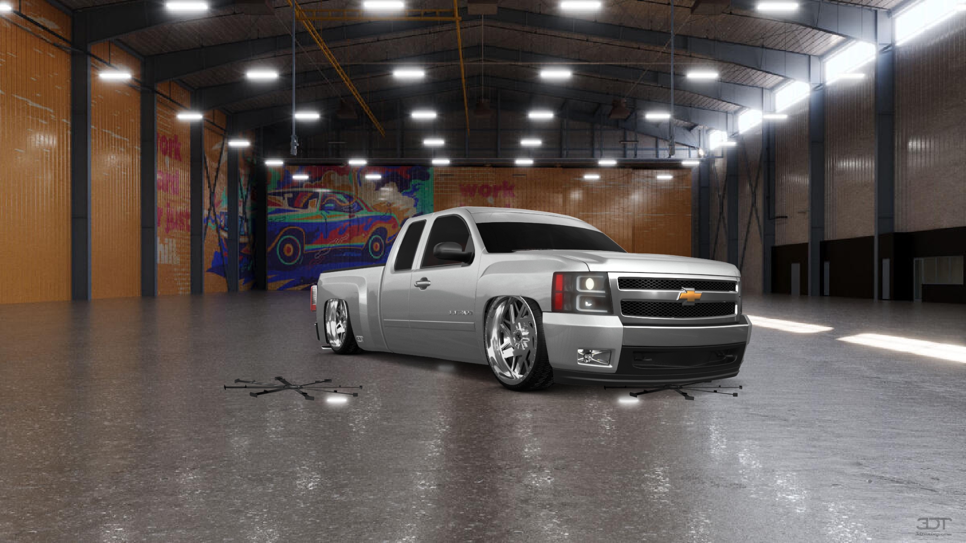 Chevrolet Silverado 1500 6.6 ft box Pickup Truck 2008