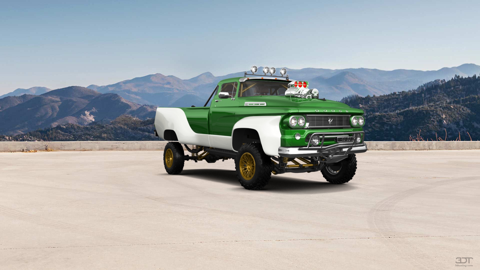 Dodge C series 2 Door pickup truck 1958 tuning