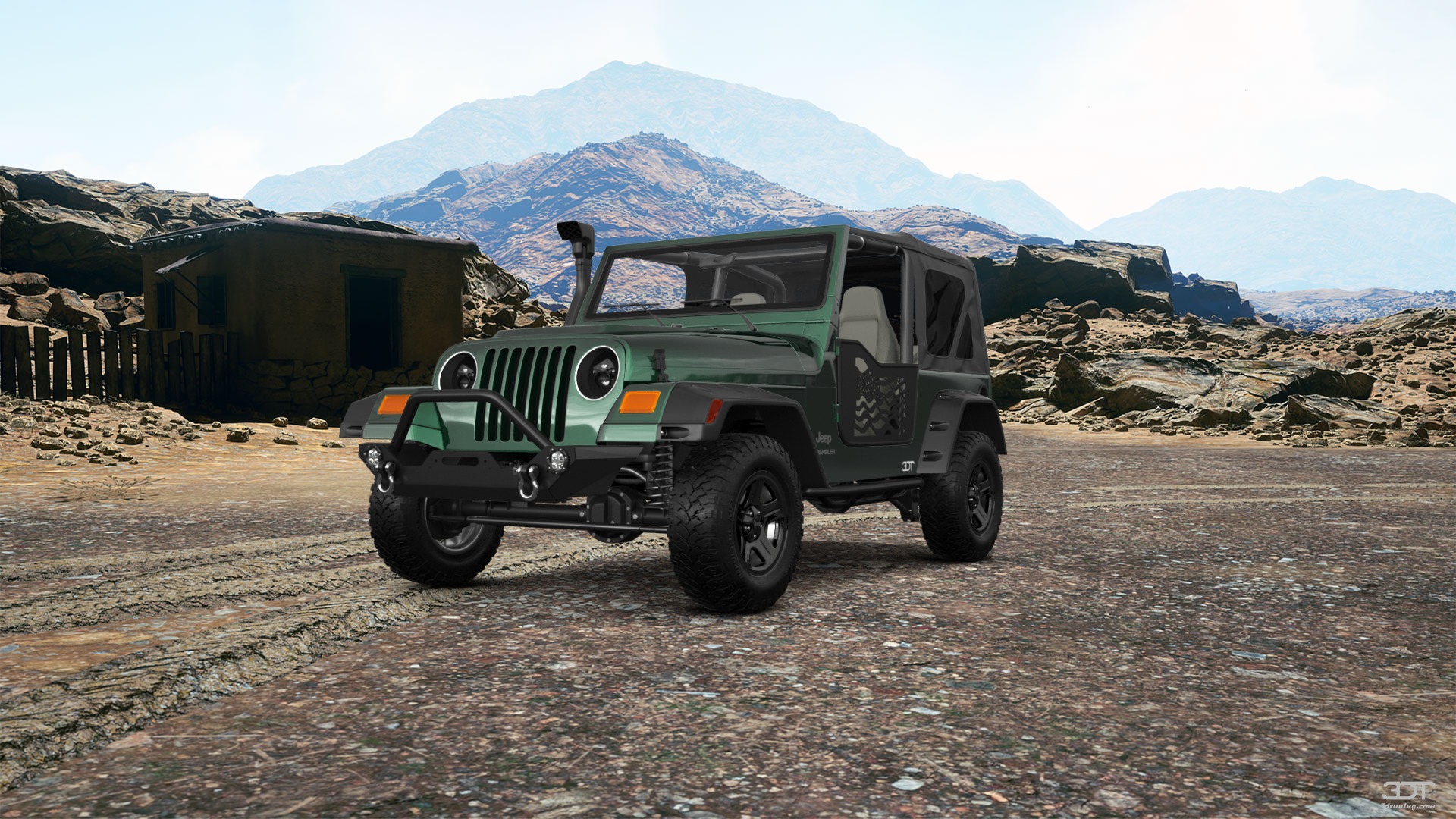 Jeep Wrangler TJ 2 Door SUV 1997 Images