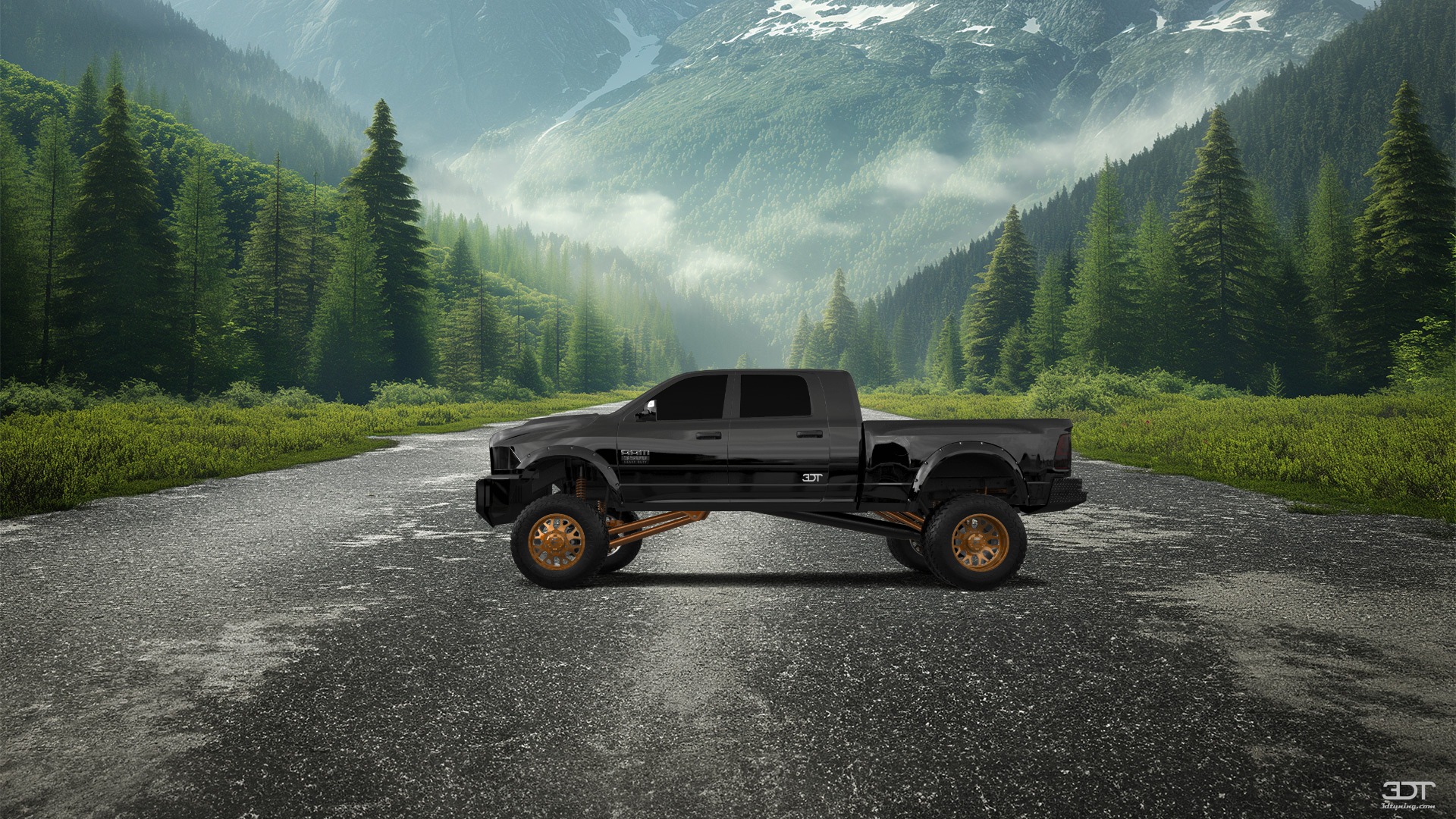 Dodge Ram 3500 4 Door Truck 2014