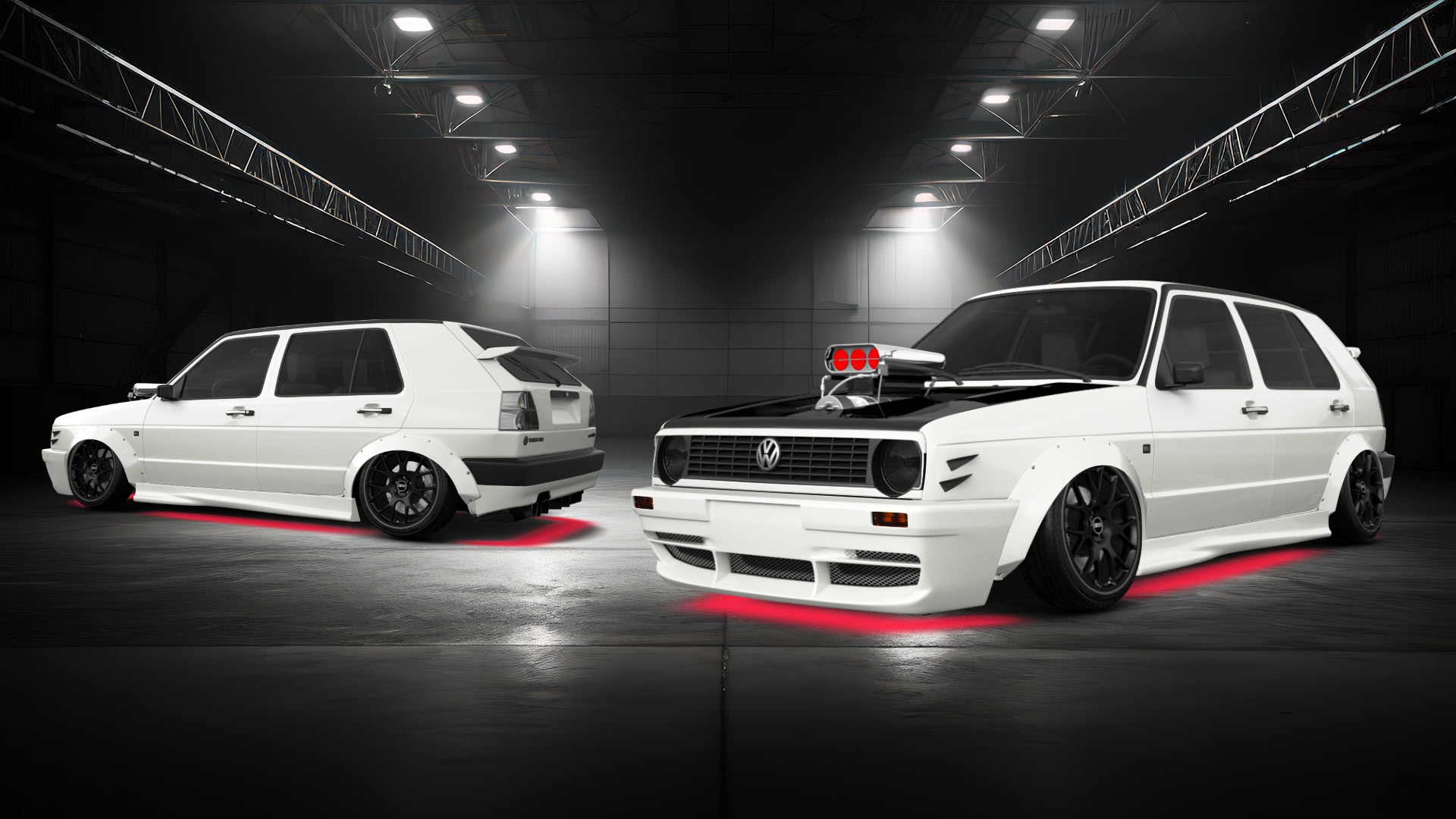 Volkswagen Golf Mk2 5 Door Hatchback 1983 tuning