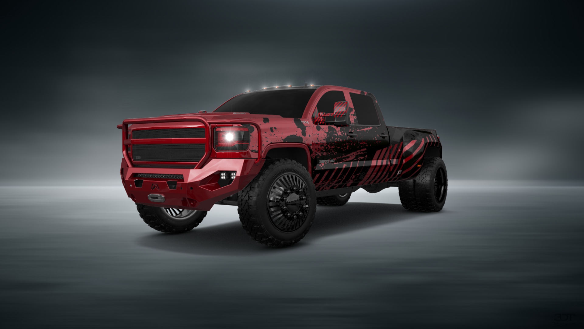 GMC Sierra 3500 HD Crew Cab 4 Door pickup truck 2015
