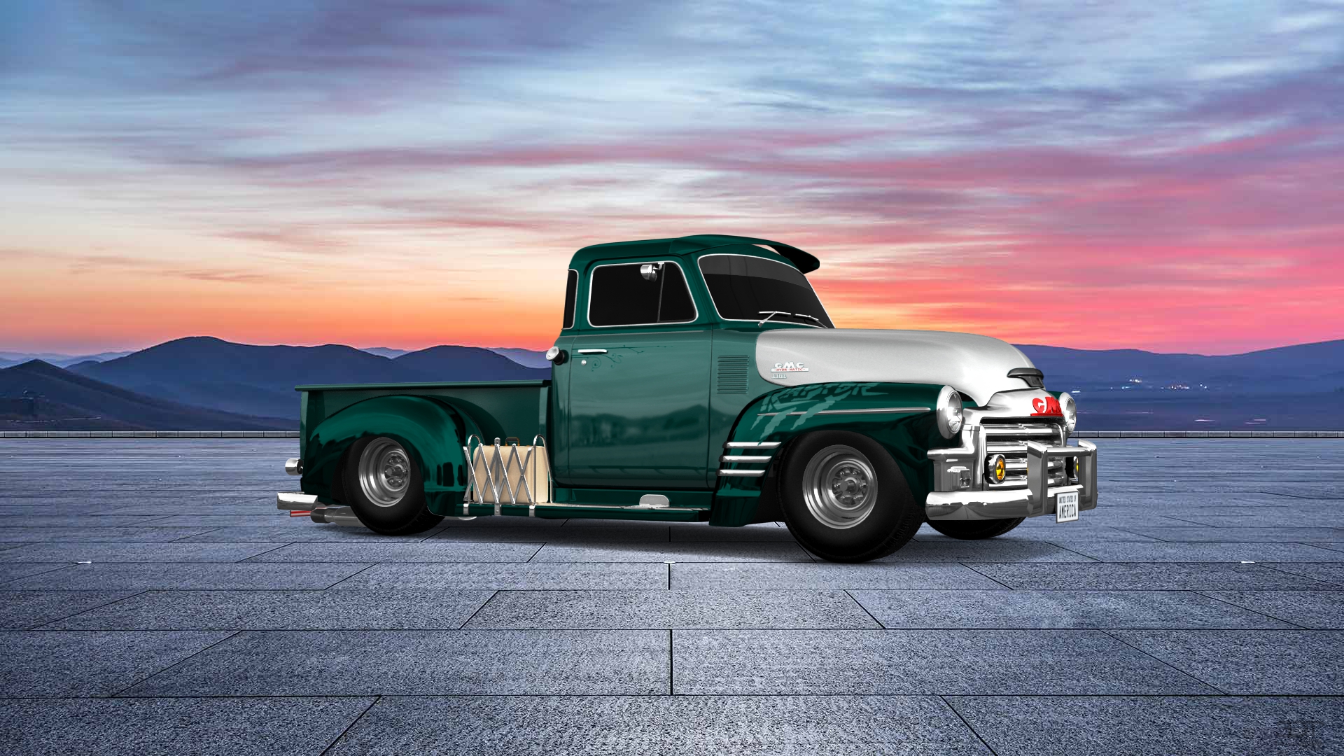 GMC 100 Stepside 2 Door pickup truck 1954 Images