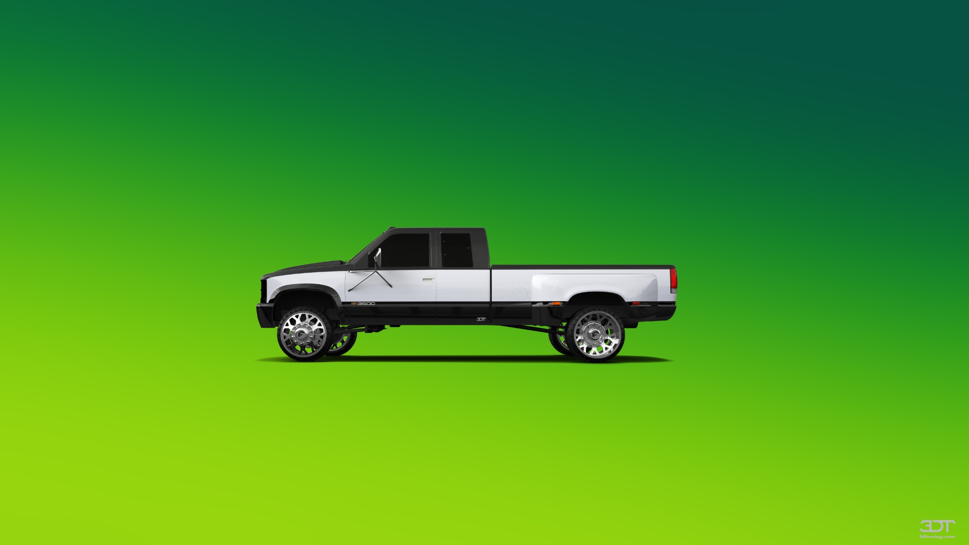 Chevrolet K3500 Extended Cab Pickup Truck 1988