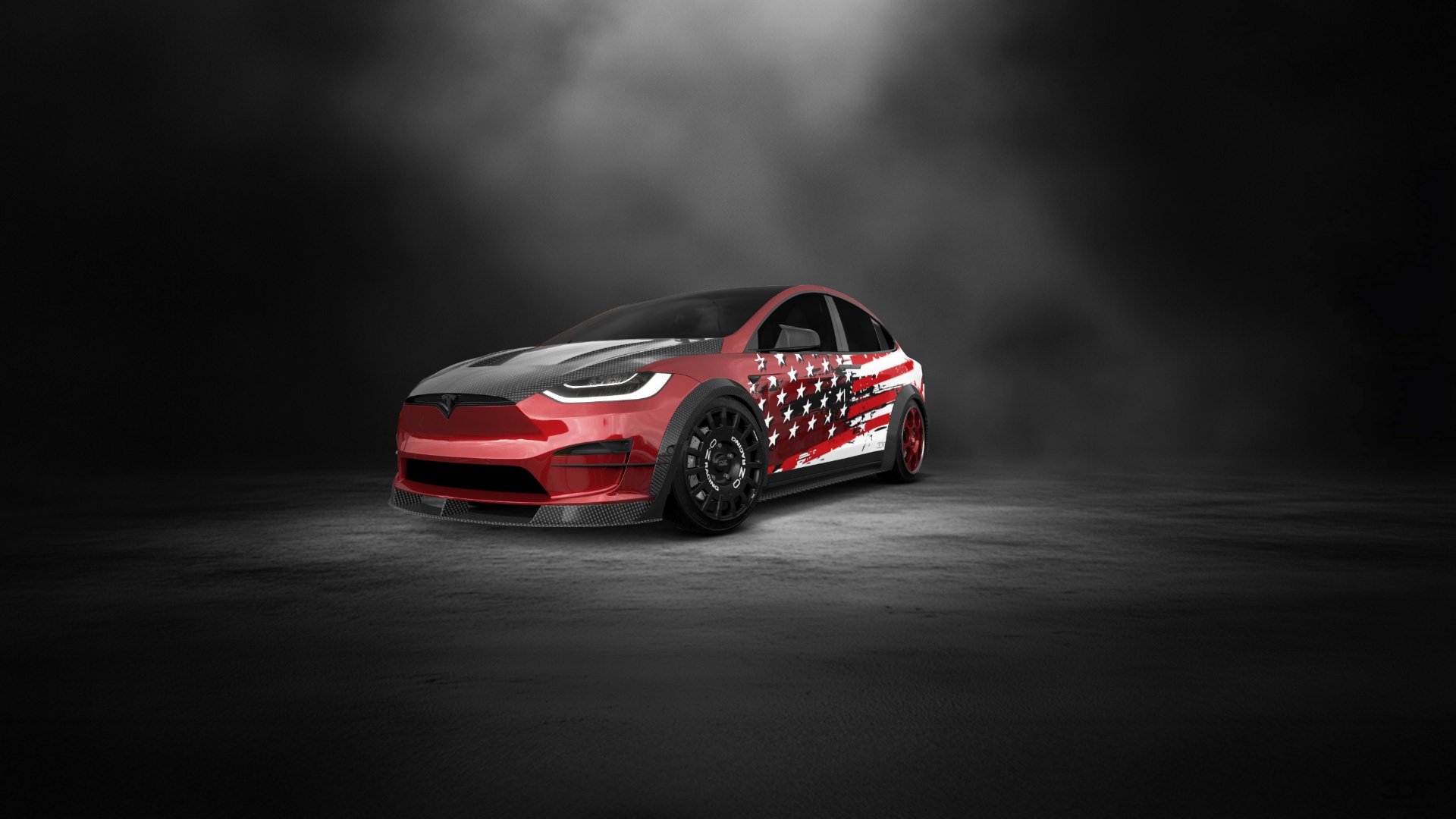 Tesla Model X 5 Door SUV 2024 tuning