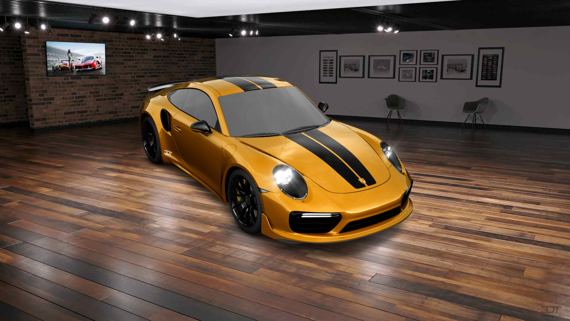 Porsche 911 Turbo S 2 Door Coupe 2014 tuning